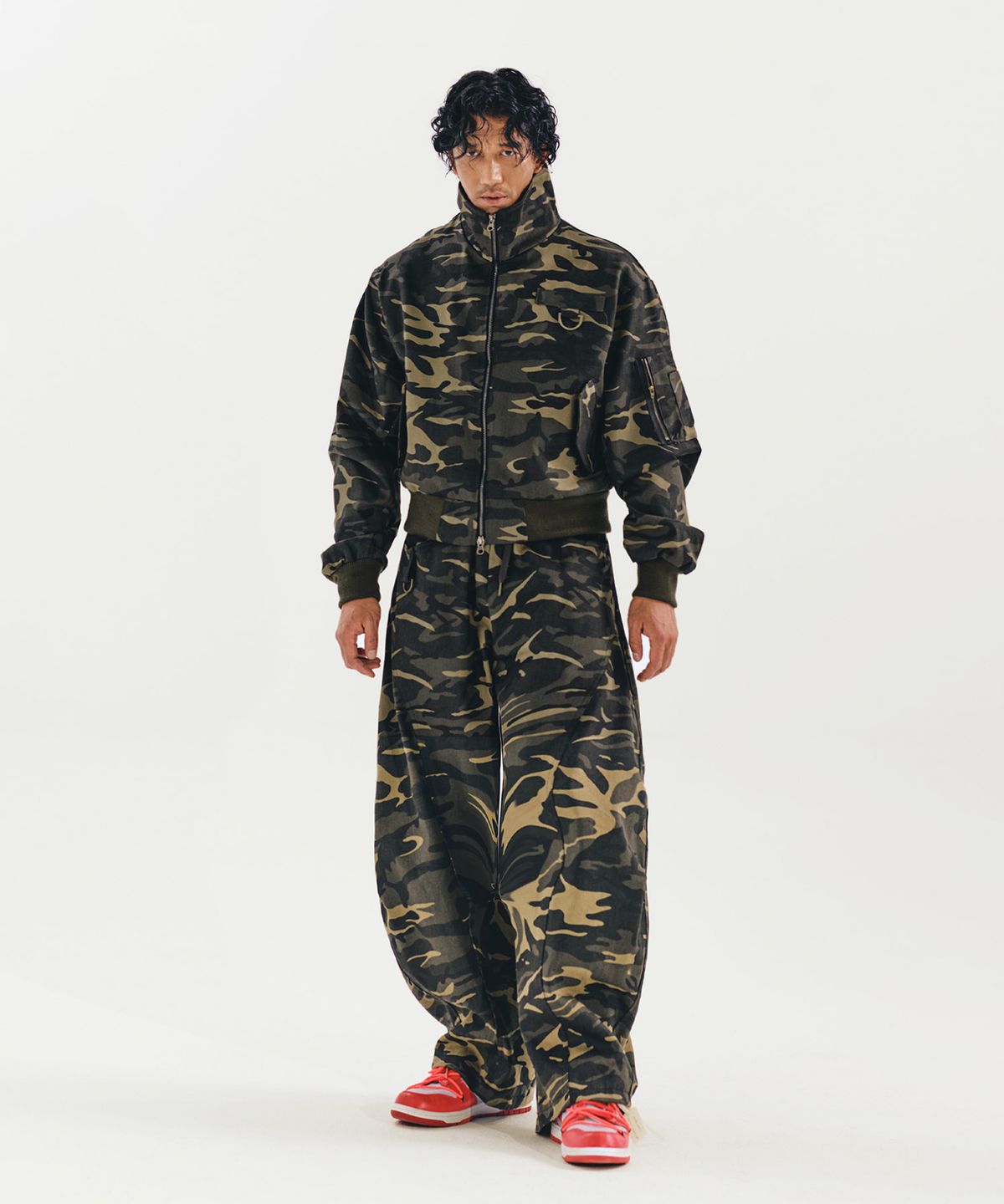 파이드(FIED) SCULPTOR 카모 JACKET PANT SET