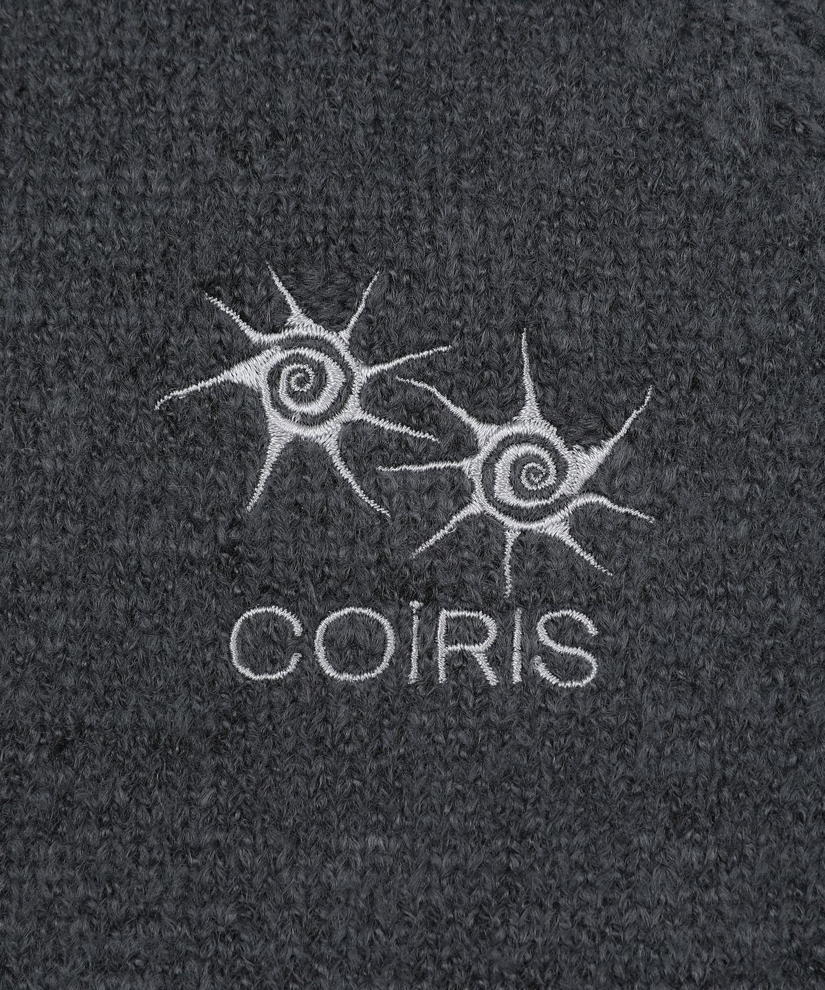 코이리스(COIRIS) 에이르 단추 하이넥 니트 반팔 (2컬러)