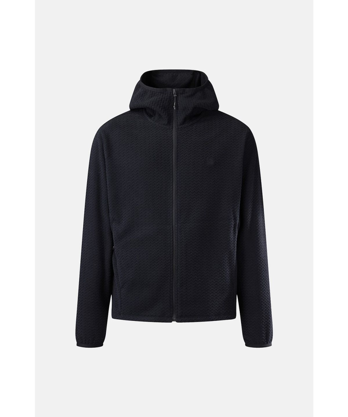 코오롱스포츠(KOLON SPORT) 남성 솟솟 플리스 레귤러핏 후드 재킷 JWJFW26341BLK