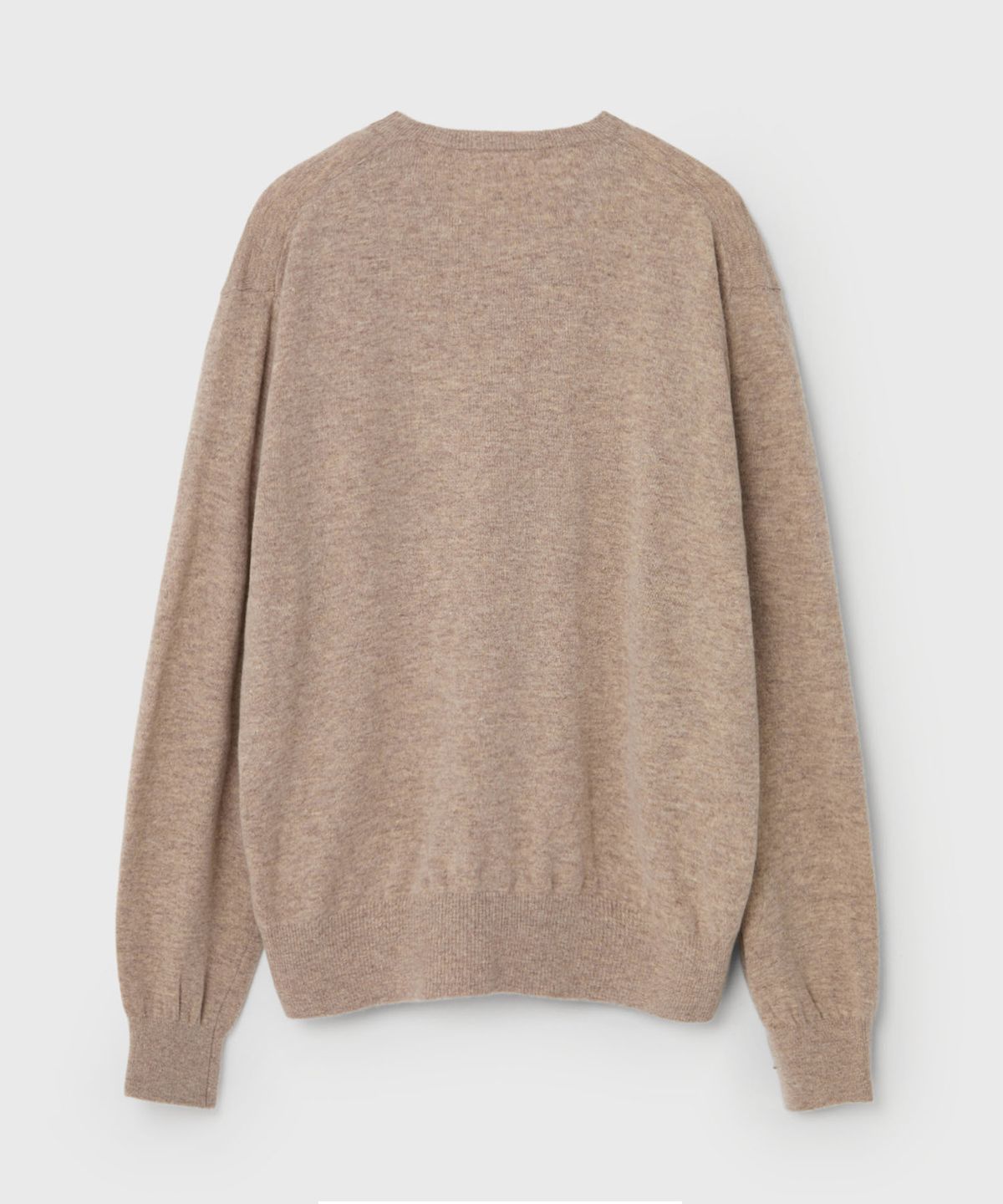 벌스데이수트(BIRTHDAYSUIT) SOFT CASHMERE V-NECK KNIT (WOOD)