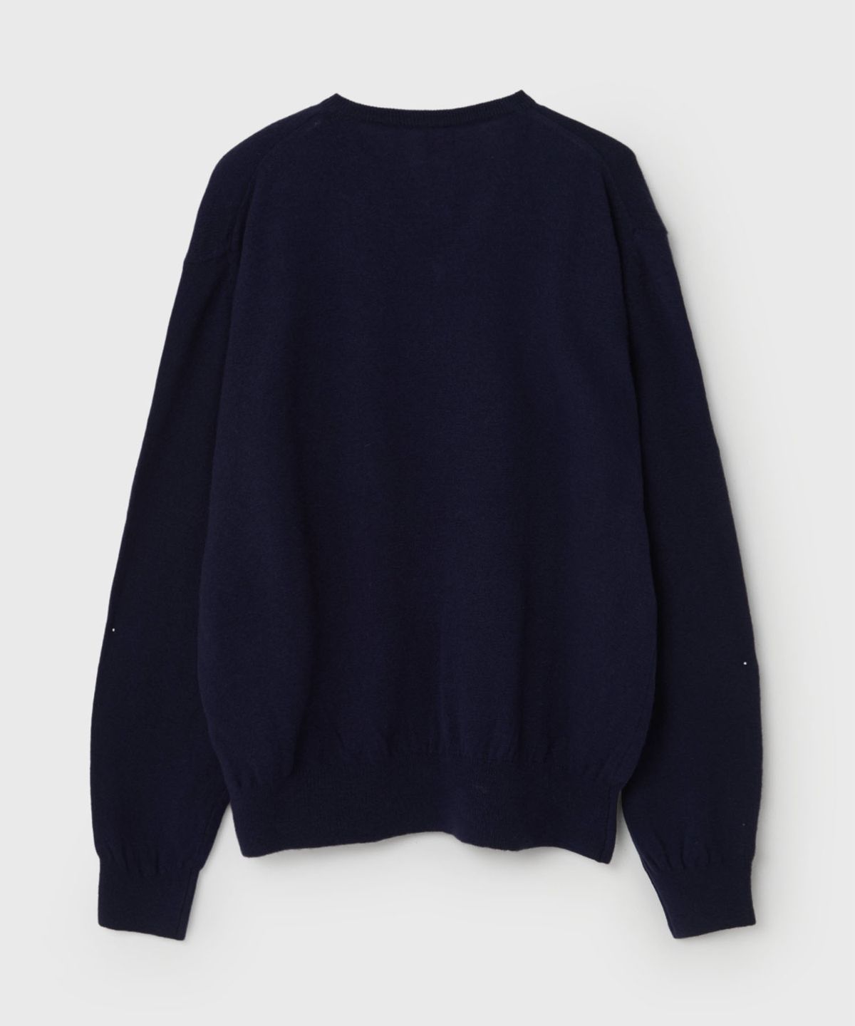 벌스데이수트(BIRTHDAYSUIT) SOFT CASHMERE V-NECK KNIT (NAVY)