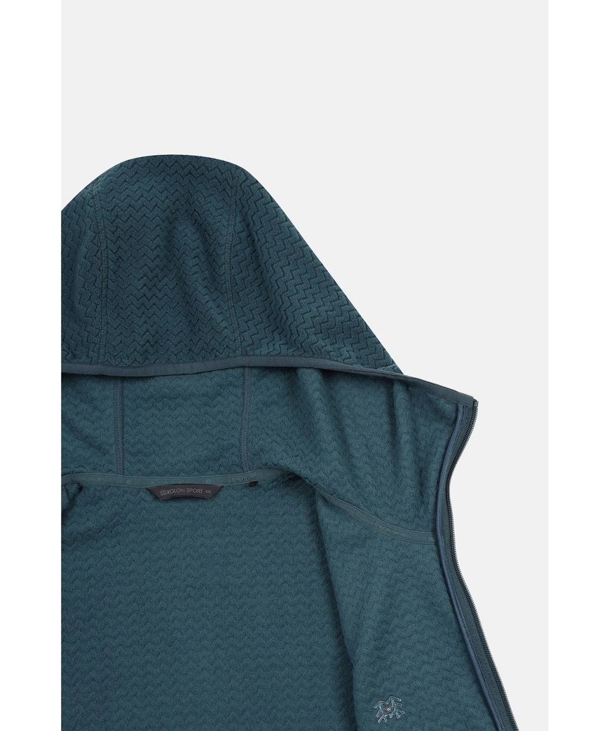 코오롱스포츠(KOLON SPORT) 남성 솟솟 플리스 레귤러핏 후드 재킷 JWJFW26341DBU
