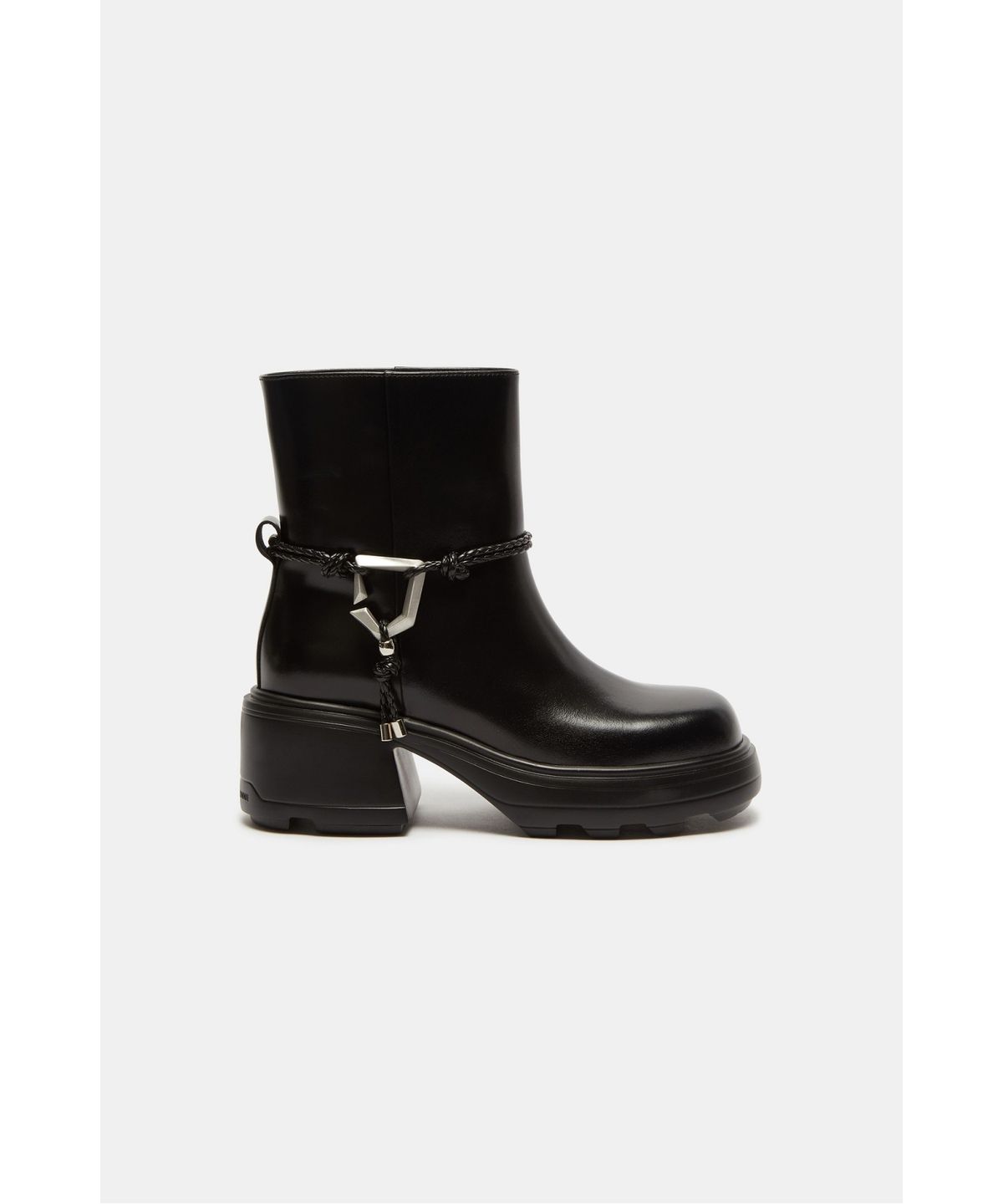 슈콤마보니(SUECOMMA BONNIE) Polygon duggy ankle boots(black)_DG3CW26513BLK
