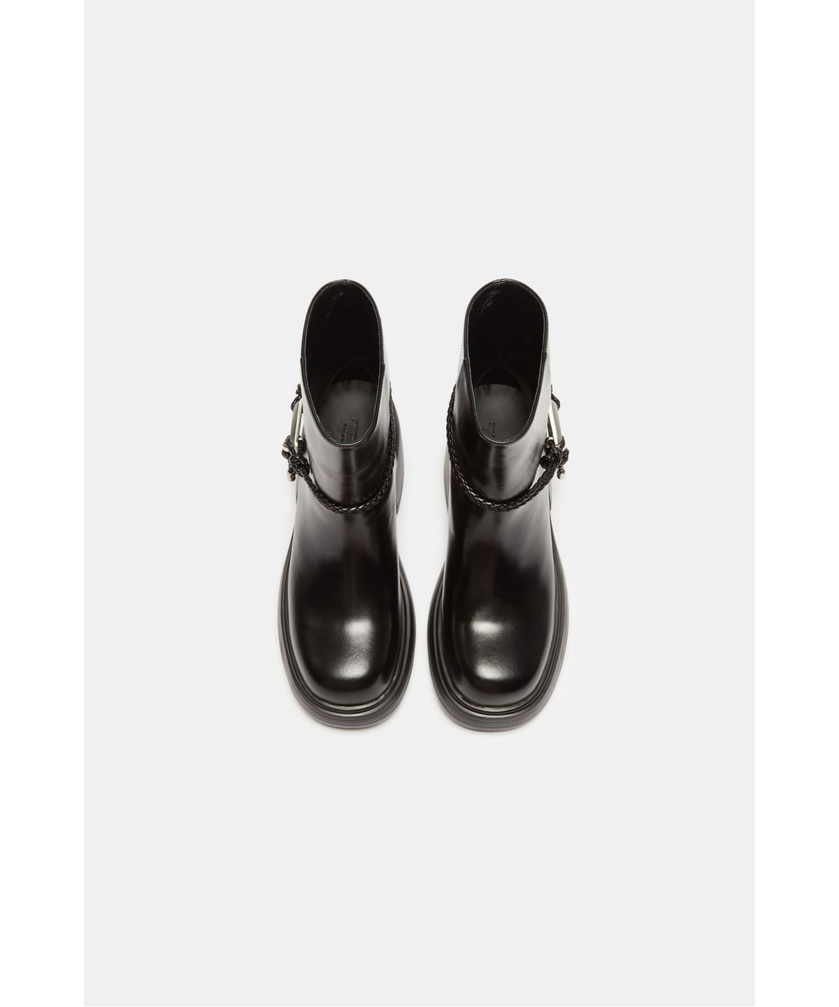슈콤마보니(SUECOMMA BONNIE) Polygon duggy ankle boots(black)_DG3CW26513BLK
