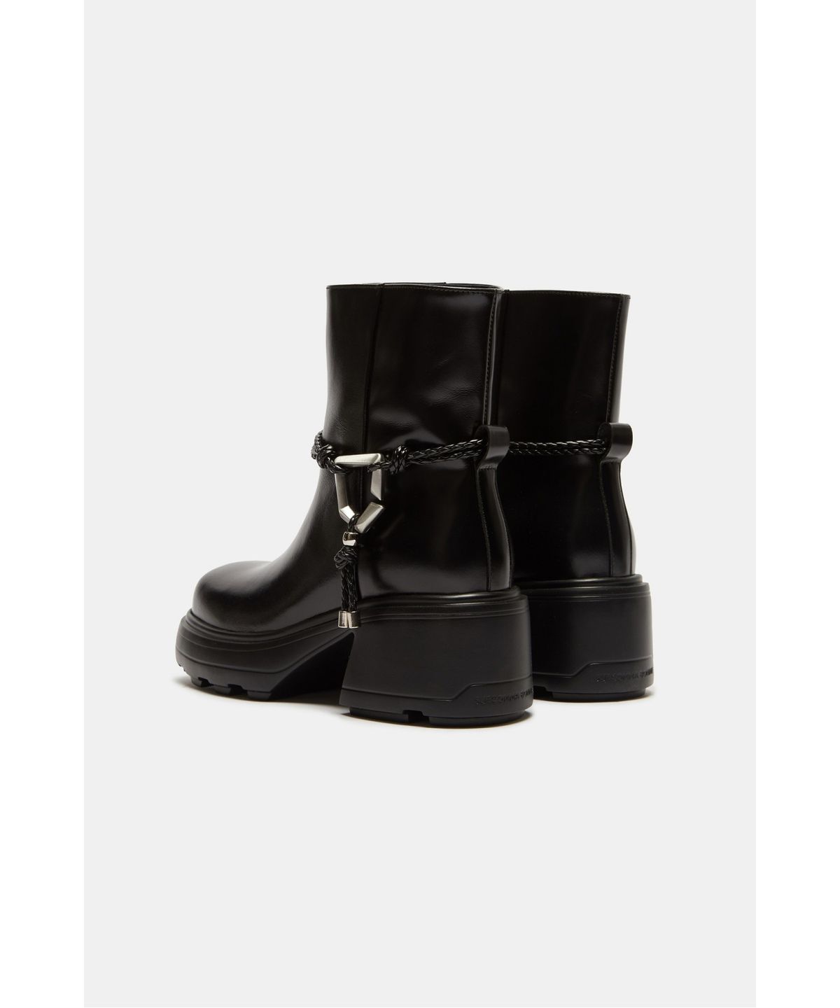 슈콤마보니(SUECOMMA BONNIE) Polygon duggy ankle boots(black)_DG3CW26513BLK