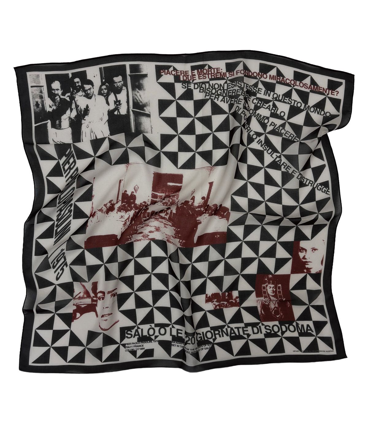 선데이오프클럽(SUNDAYOFFCLUB) Salo silk scarf