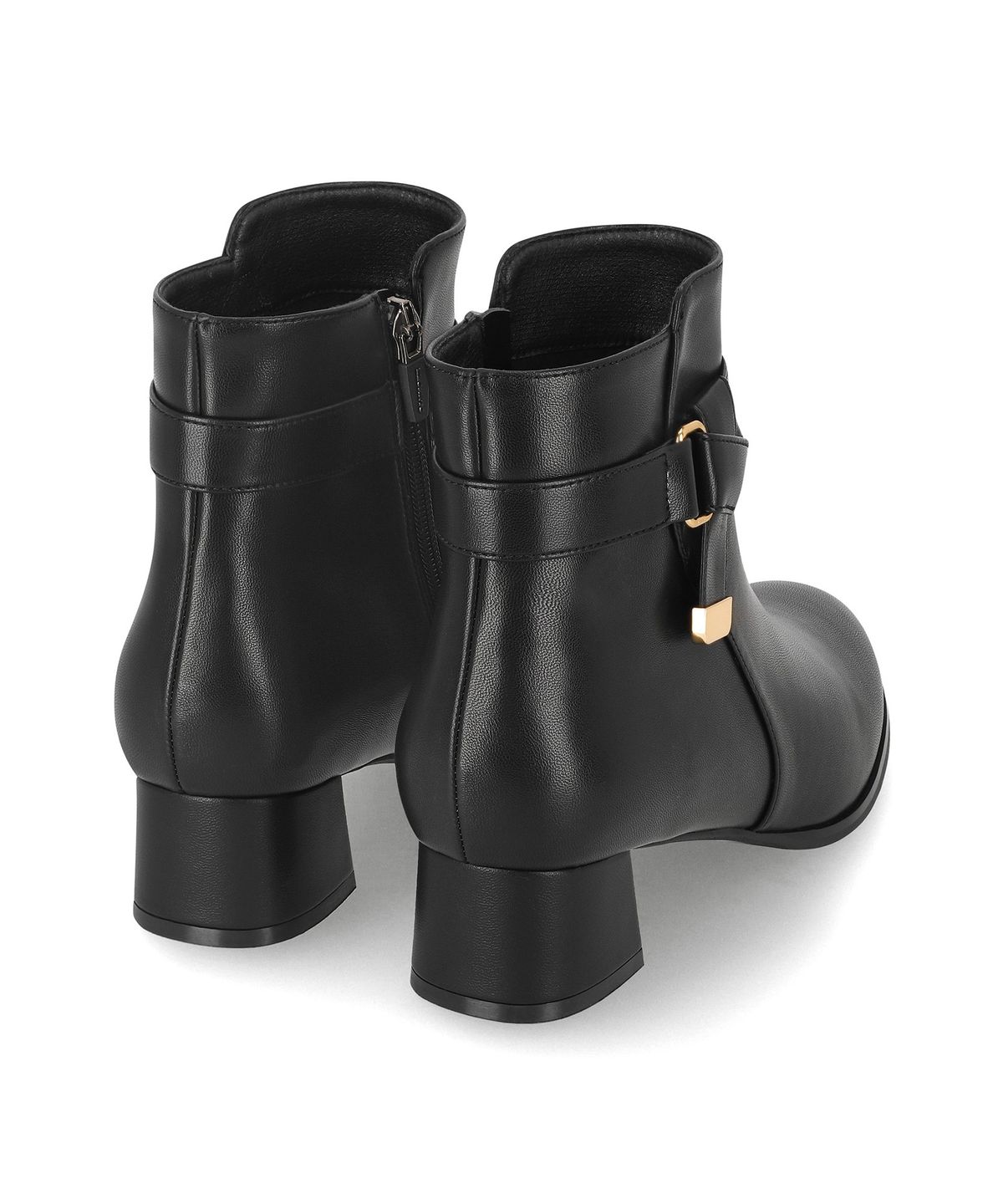 엘칸토(ELCANTO) 인텐스 여성 멀티스트랩 앵클부츠 4cm LCWA28I64V