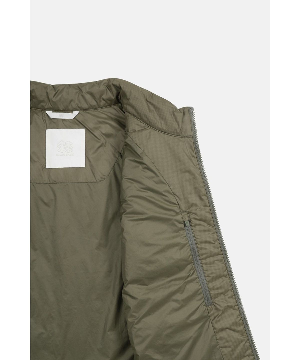 코오롱스포츠(KOLON SPORT) 남성 키퍼 레귤러핏 스탠드넥 패딩 베스트 TLVAW26511KHA