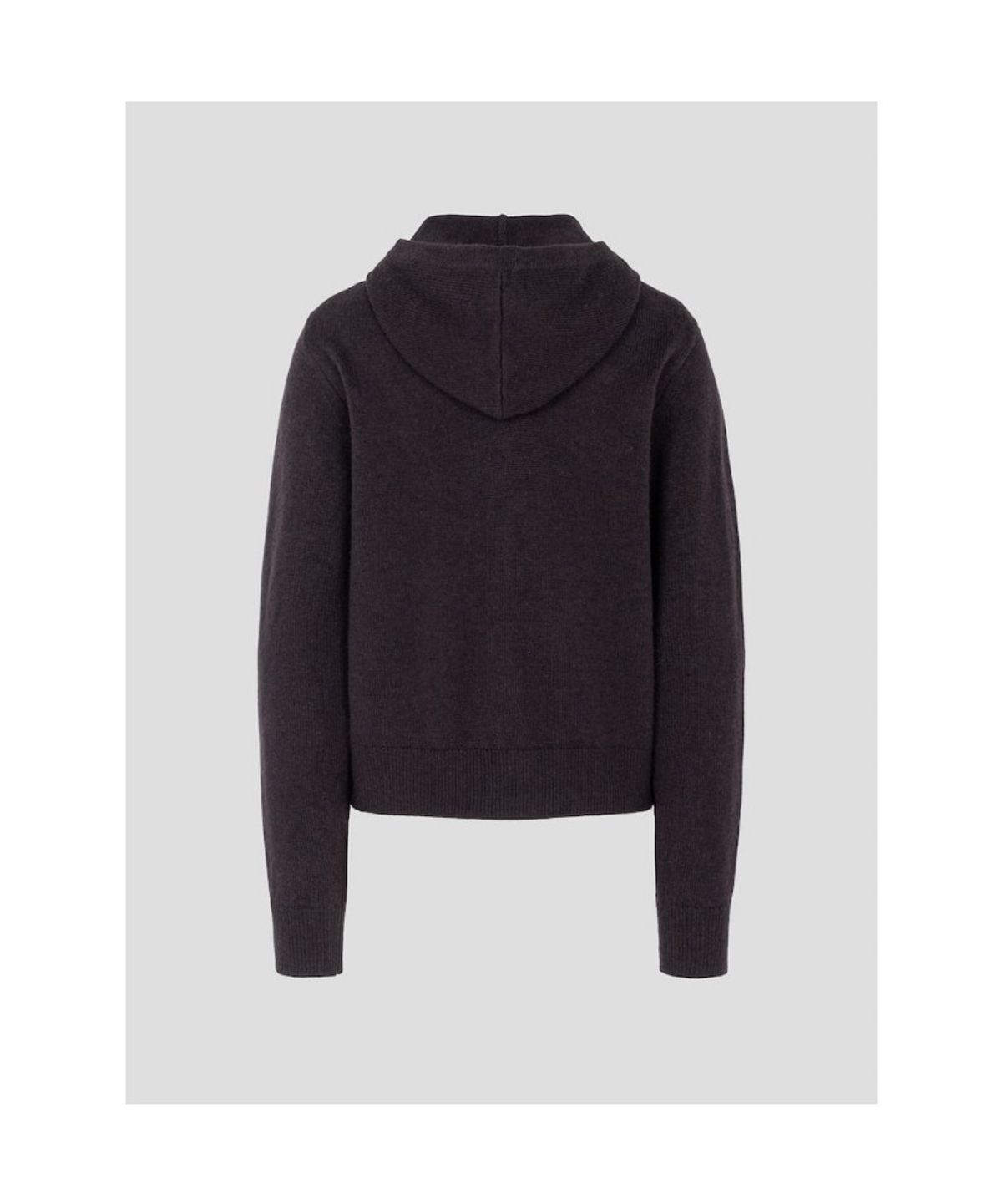빈폴 레이디스(BEANPOLE LADIES) [Essential] 울 후드 집업 니트  브라운 (BF695AE01D)