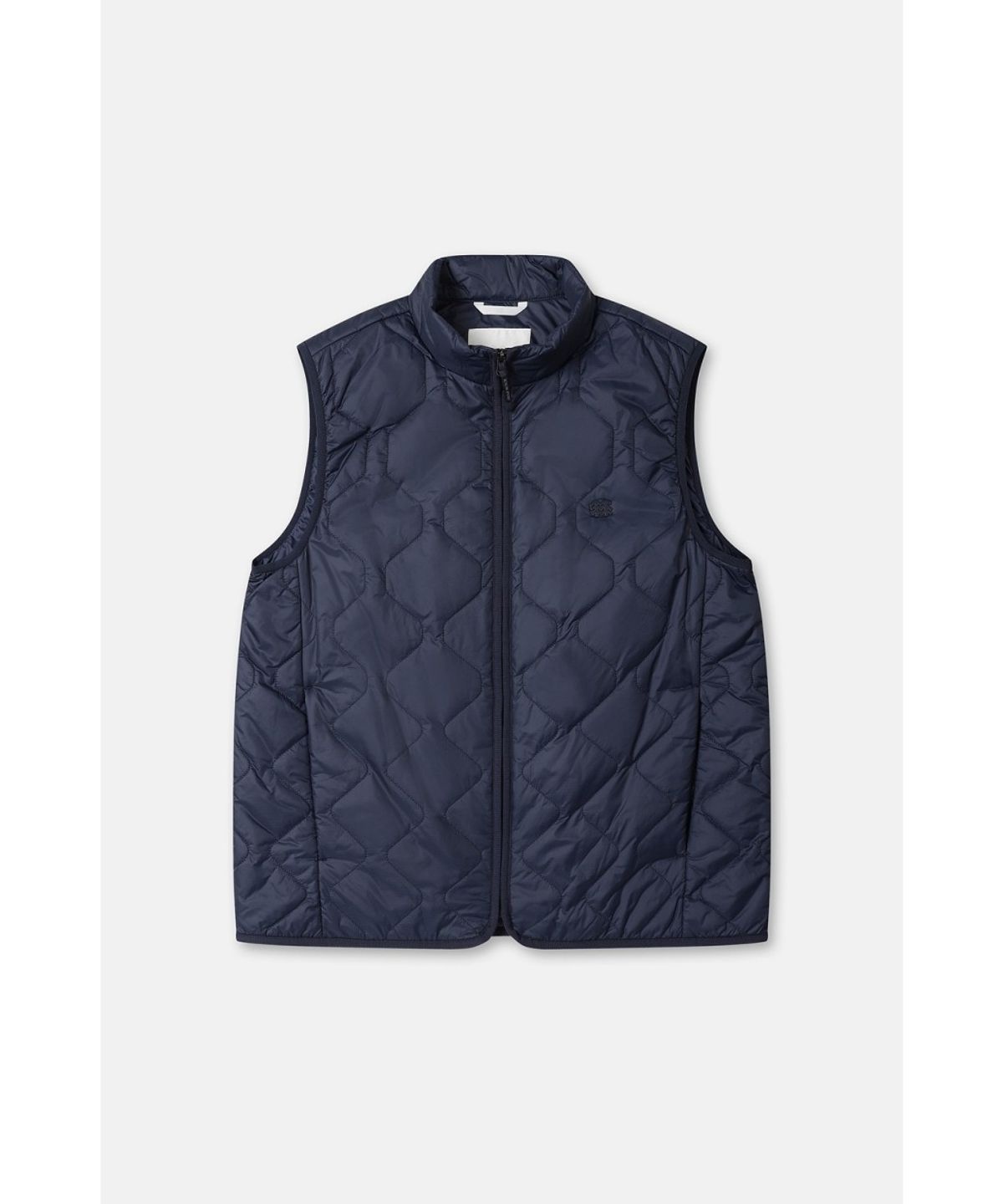 코오롱스포츠(KOLON SPORT) 남성 키퍼 레귤러핏 스탠드넥 패딩 베스트 TLVAW26511NAY