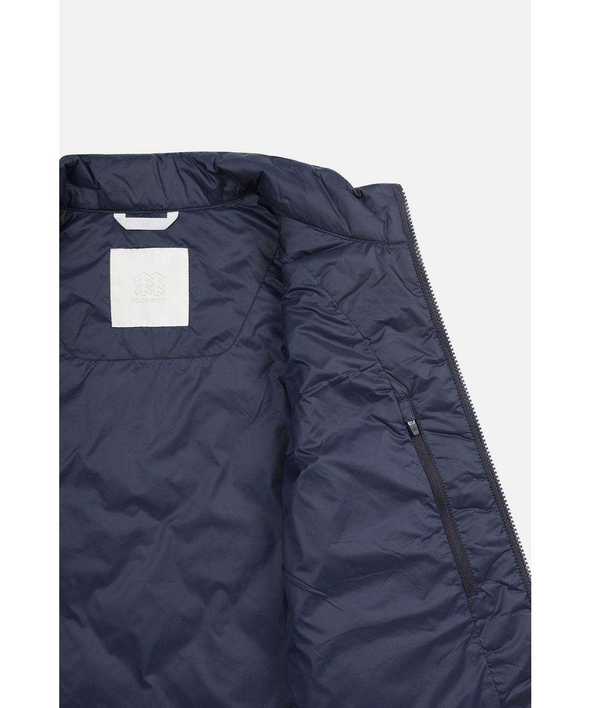 코오롱스포츠(KOLON SPORT) 남성 키퍼 레귤러핏 스탠드넥 패딩 베스트 TLVAW26511NAY