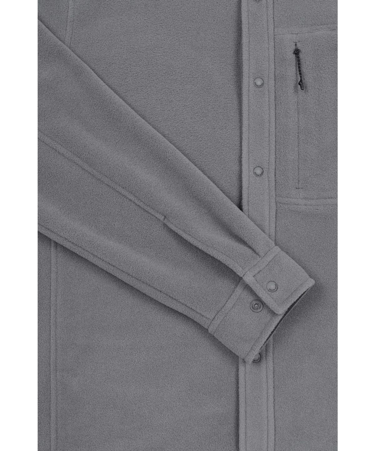 코오롱스포츠(KOLON SPORT) 남성 폴라텍 100 플리스 넥리스 셔츠 재킷 TLSXW26511GRY