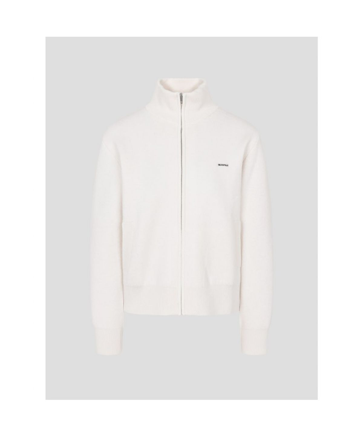 빈폴 레이디스(BEANPOLE LADIES) [Essential] 베러 핏 집업 니트  아이보리 (BF695AE030)