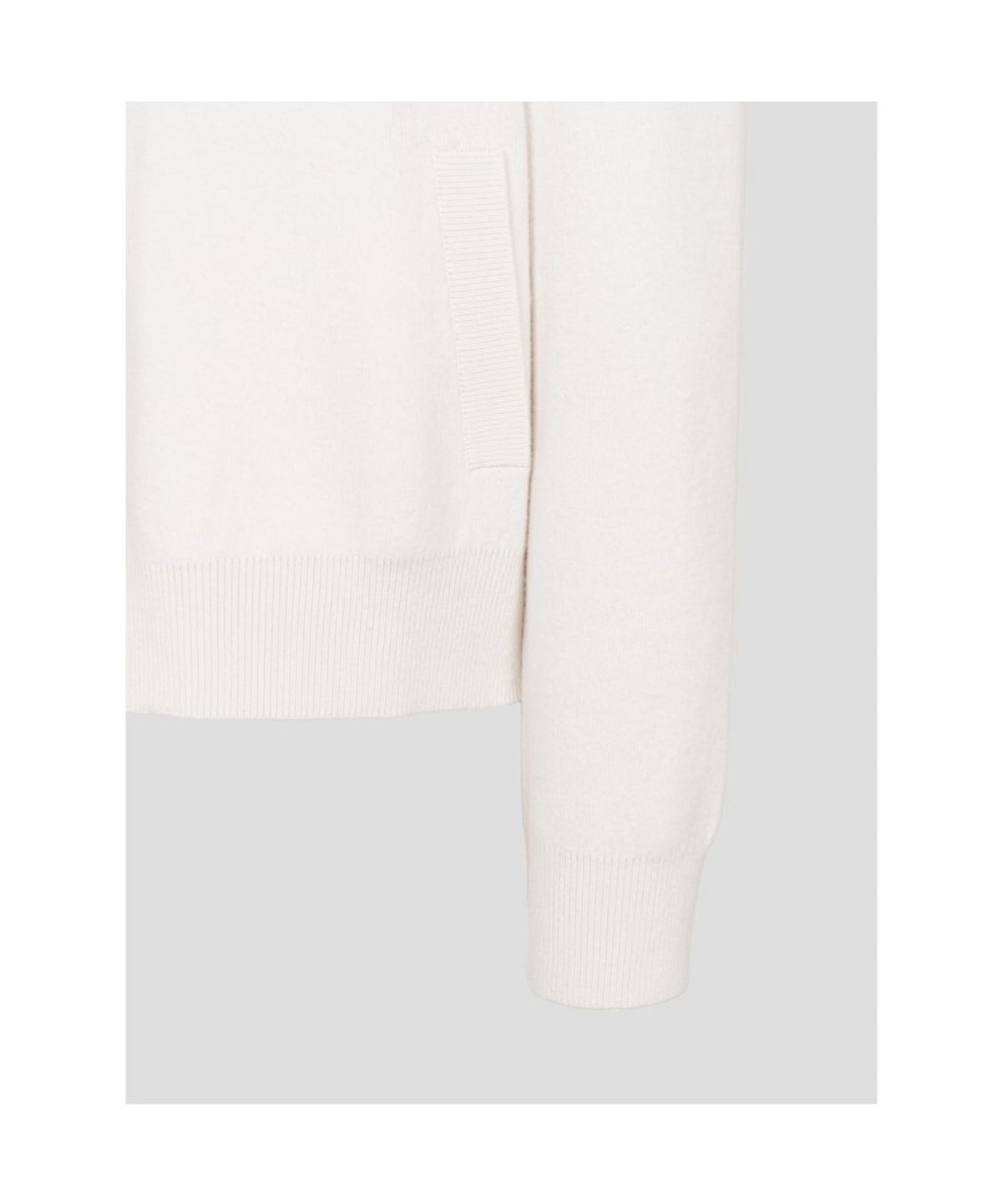 빈폴 레이디스(BEANPOLE LADIES) [Essential] 베러 핏 집업 니트  아이보리 (BF695AE030)
