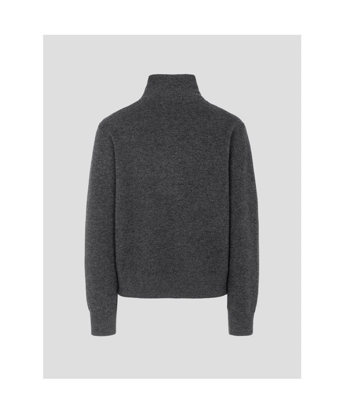빈폴 레이디스(BEANPOLE LADIES) [Essential] 베러 핏 집업 니트  애쉬 (BF695AE034)