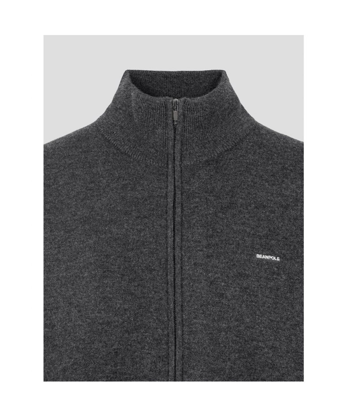 빈폴 레이디스(BEANPOLE LADIES) [Essential] 베러 핏 집업 니트  애쉬 (BF695AE034)