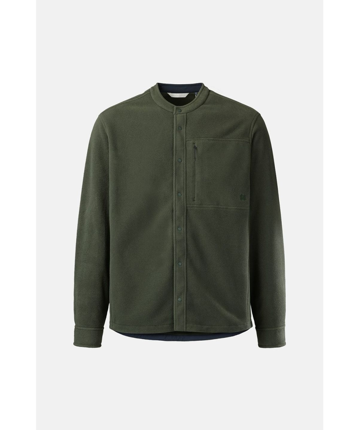 코오롱스포츠(KOLON SPORT) 남성 폴라텍 100 플리스 넥리스 셔츠 재킷 TLSXW26511DKH
