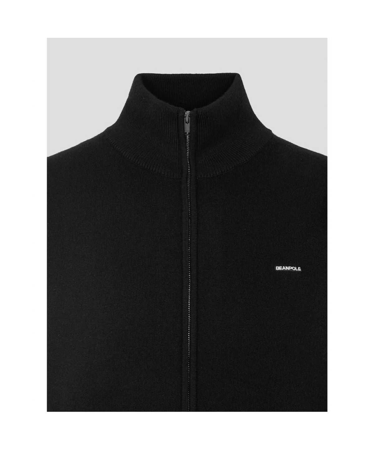 빈폴 레이디스(BEANPOLE LADIES) [Essential] 베러 핏 집업 니트  블랙 (BF695AE035)