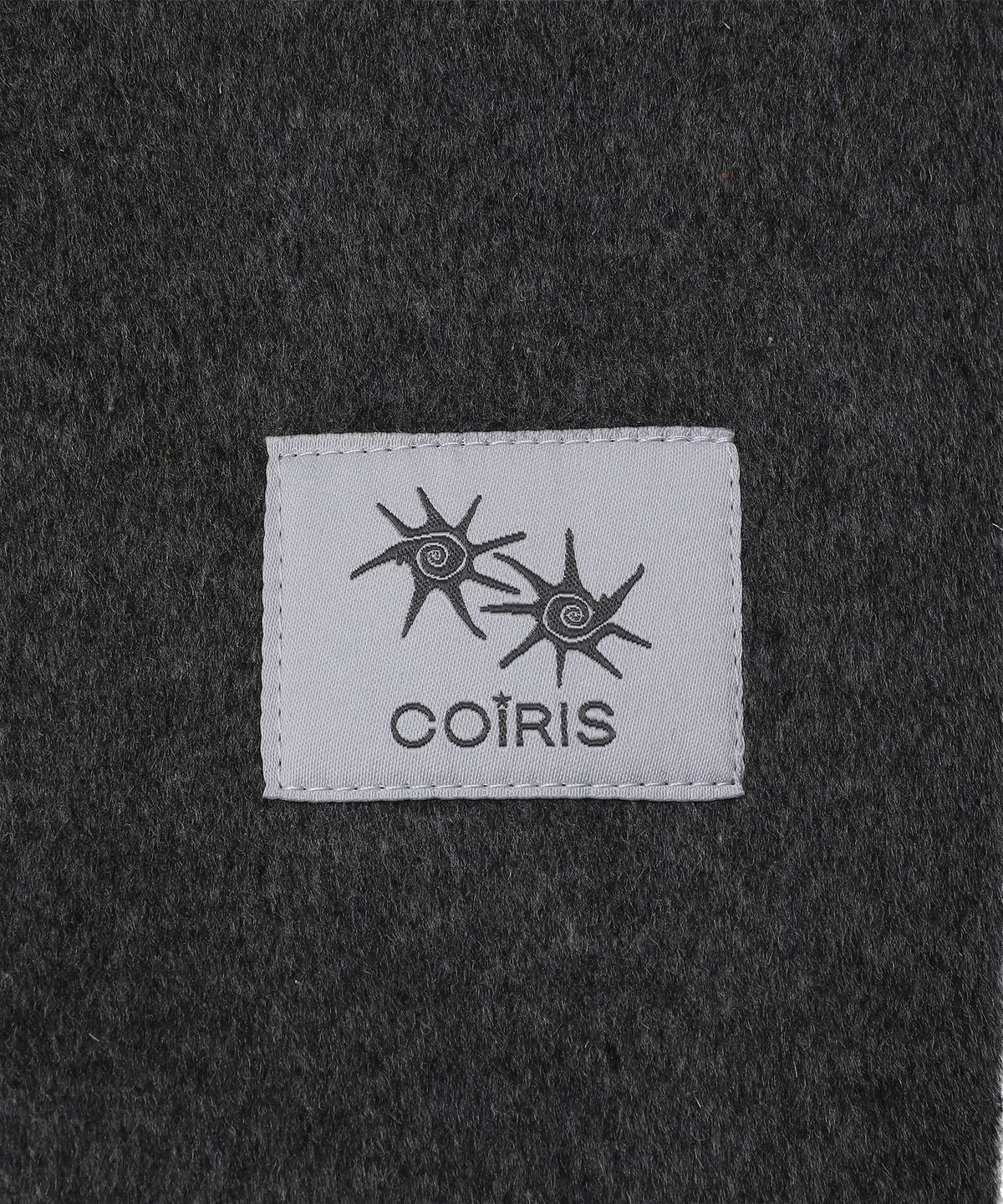코이리스(COIRIS) 켈반 라운드 카라 하프 코트 (2컬러)