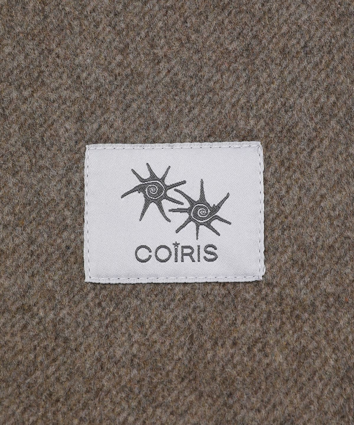 코이리스(COIRIS) 켈반 라운드 카라 하프 코트 (2컬러)
