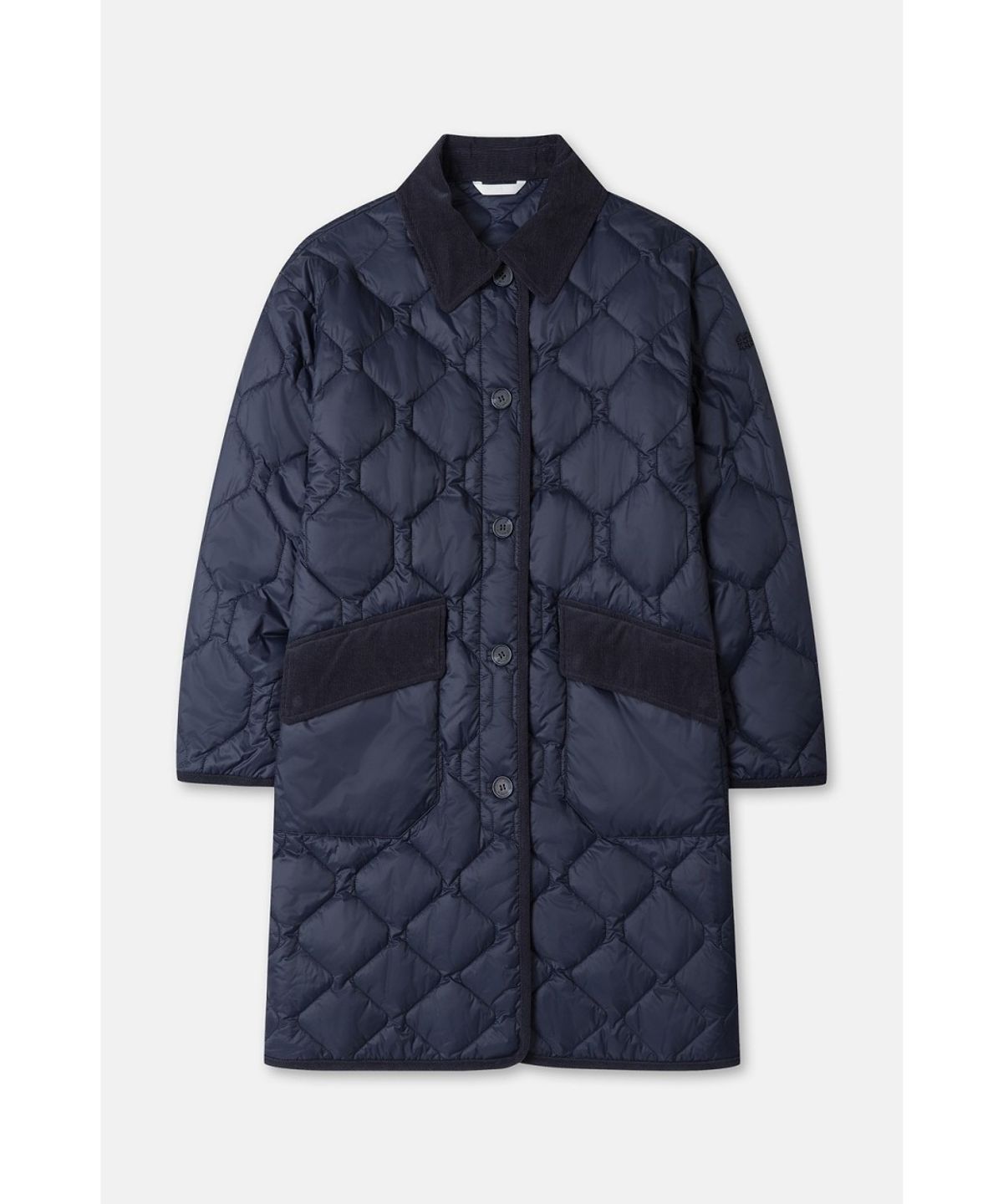 코오롱스포츠(KOLON SPORT) 여성 키퍼 롱 카라넥 인슐레이션 재킷 TVJJW26514NAY