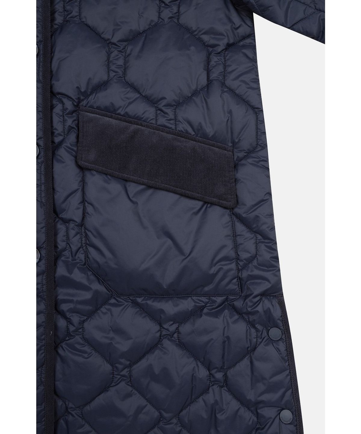 코오롱스포츠(KOLON SPORT) 여성 키퍼 롱 카라넥 인슐레이션 재킷 TVJJW26514NAY