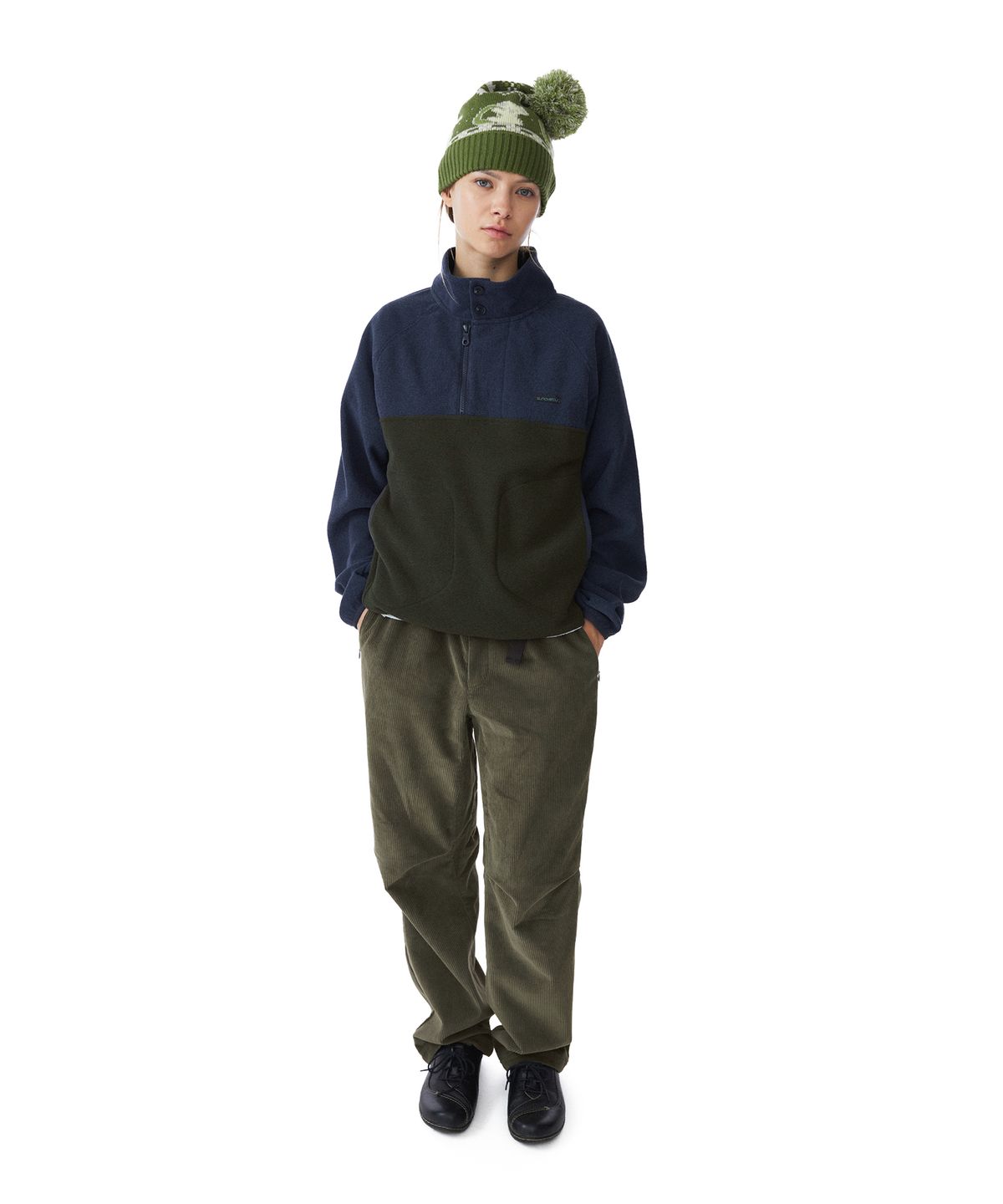 썬러브투어(SUNLOVETOUR) Club Fleece Pullover Navy