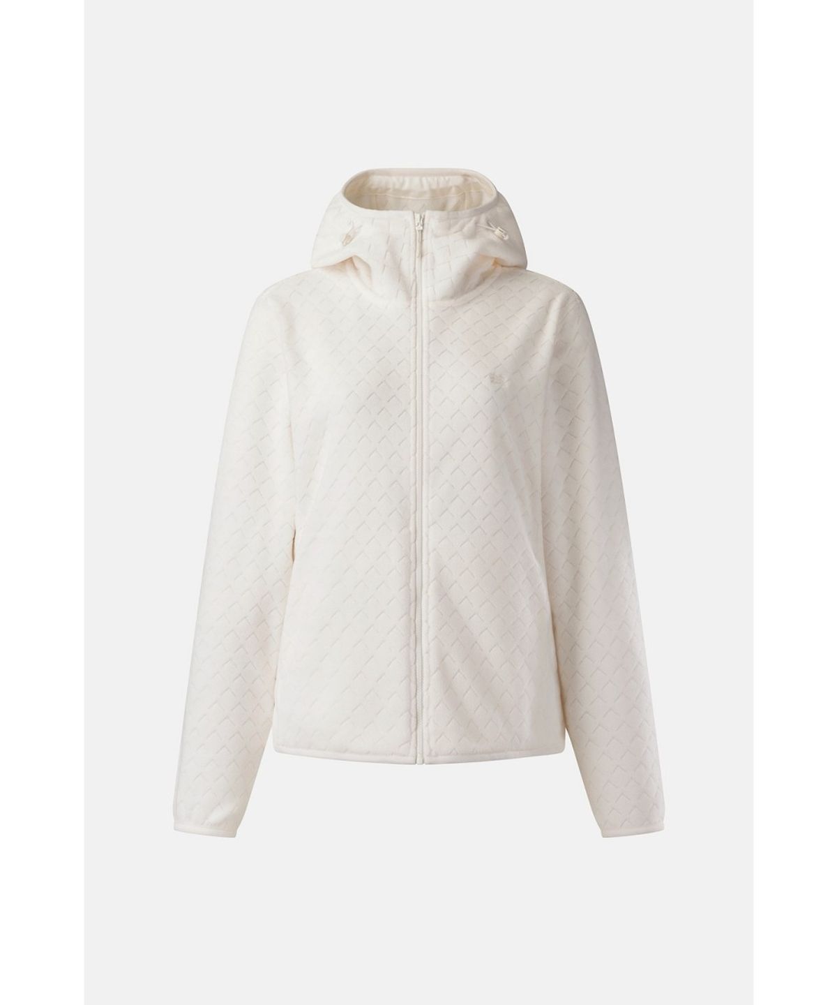 코오롱스포츠(KOLON SPORT) 여성 솟솟 플리스 레귤러핏 후드 재킷 JKJFW26332CRE