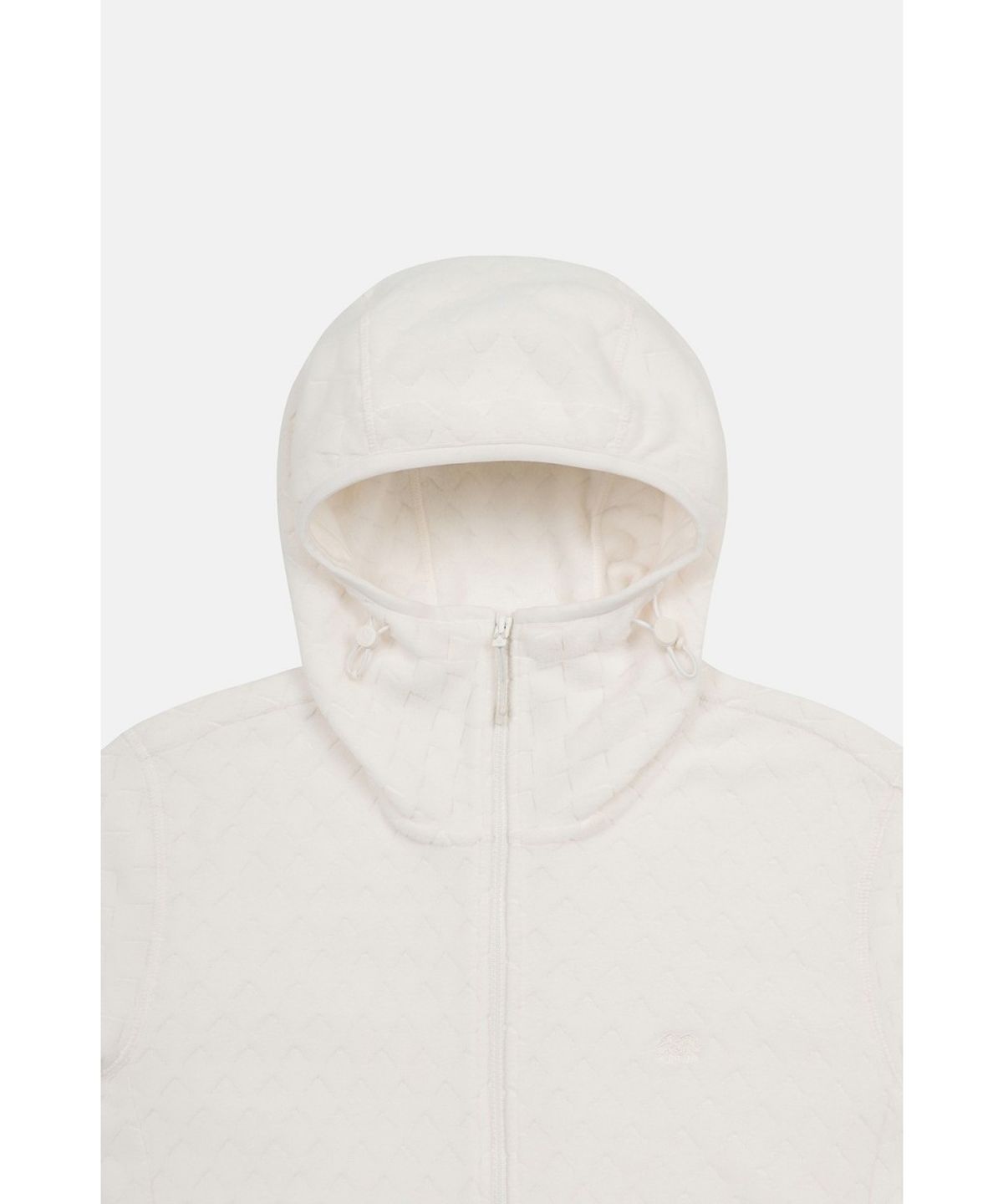 코오롱스포츠(KOLON SPORT) 여성 솟솟 플리스 레귤러핏 후드 재킷 JKJFW26332CRE