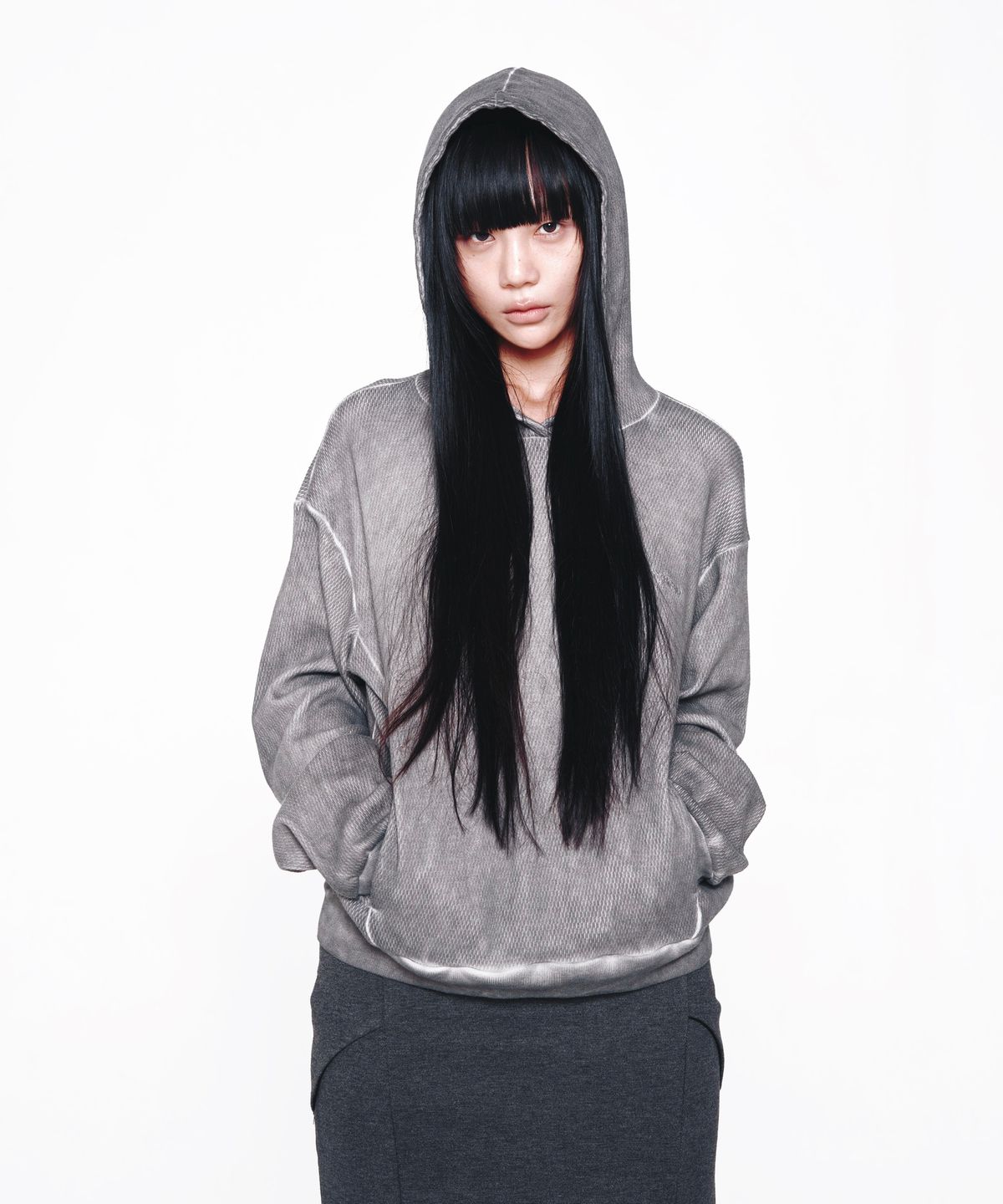 미스테페넘(MYSTEPHENM) VOL. 5.0 Dyed Hoodie GY