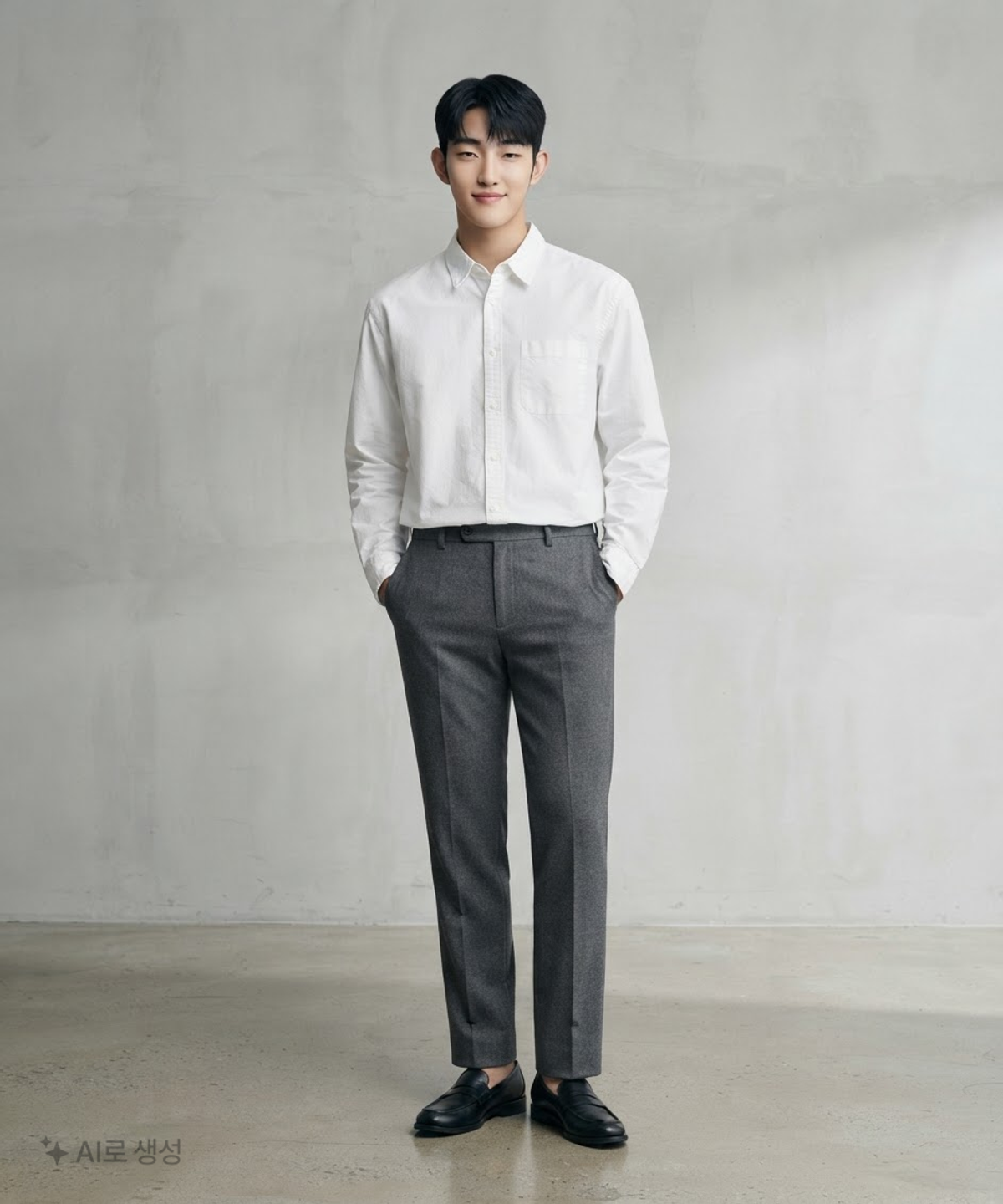 무신사 스탠다드(MUSINSA STANDARD) 릴렉스 핏 옥스포드 셔츠 XL