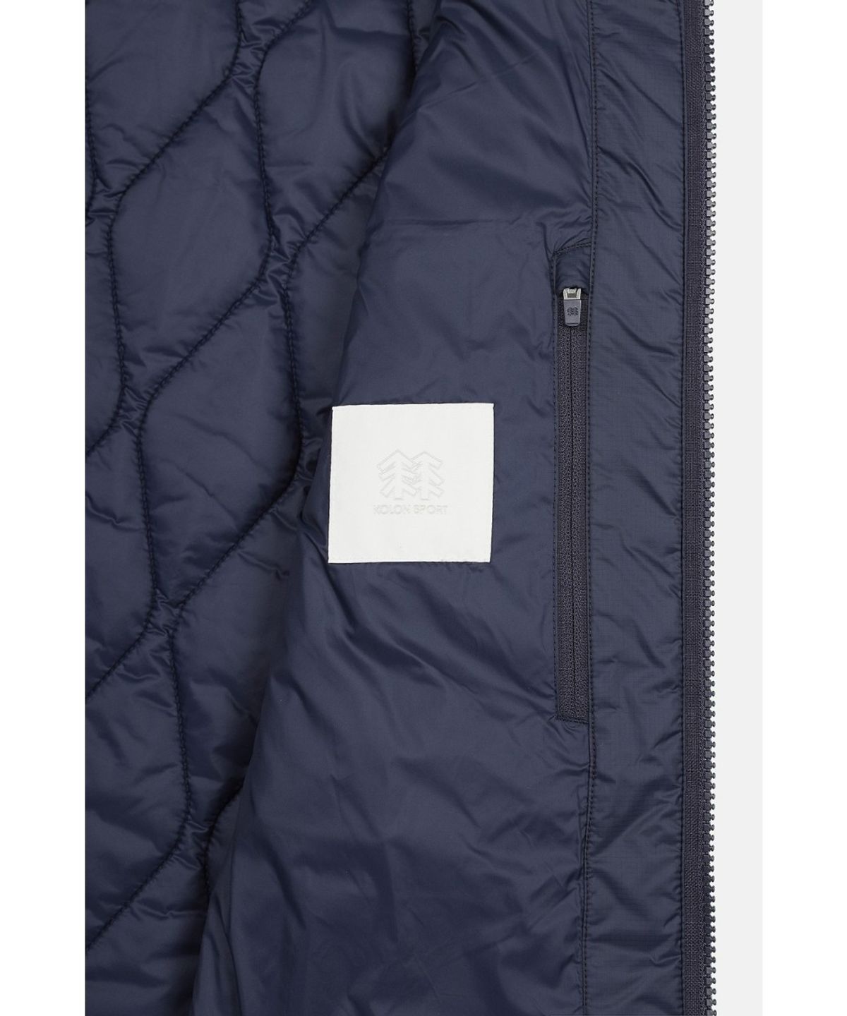 코오롱스포츠(KOLON SPORT) 여성 키퍼 크롭 퀼팅 패딩 베스트 TVVAW26512NAY
