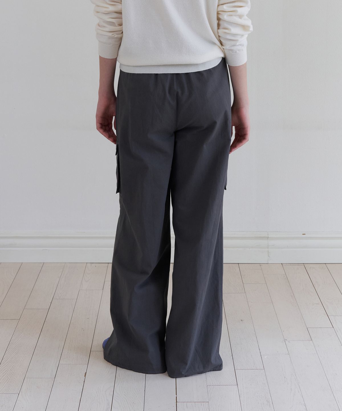 톤드(TONED) Roam cotton cargo pants (chacoal)