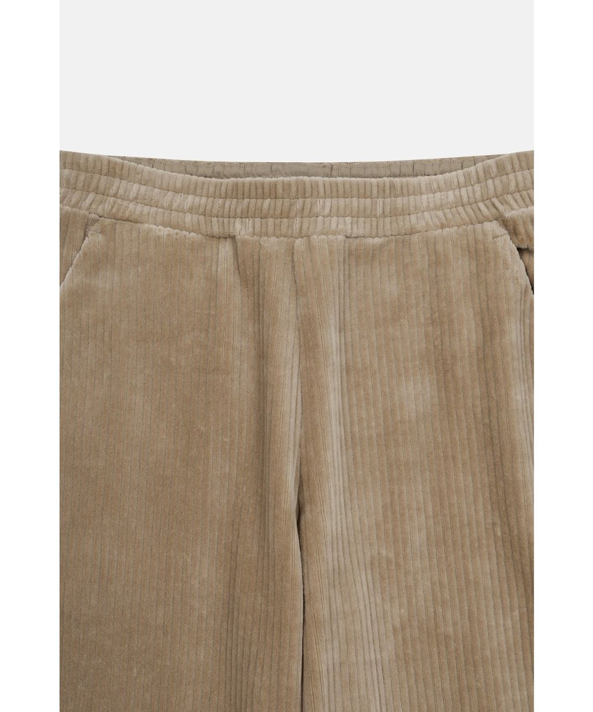 코오롱스포츠(KOLON SPORT) 여성 코듀로이 와이드핏 밴딩 팬츠 (SET-UP) TVPNW26592GBE