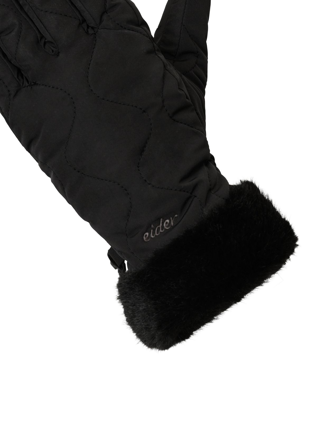 아이더(EIDER) 여성 패딩 퀼팅 장갑_Black_DWW26V06Z1