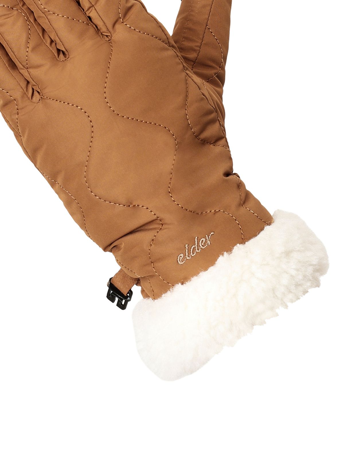 아이더(EIDER) 여성 패딩 퀼팅 장갑_Camel_DWW26V06E3