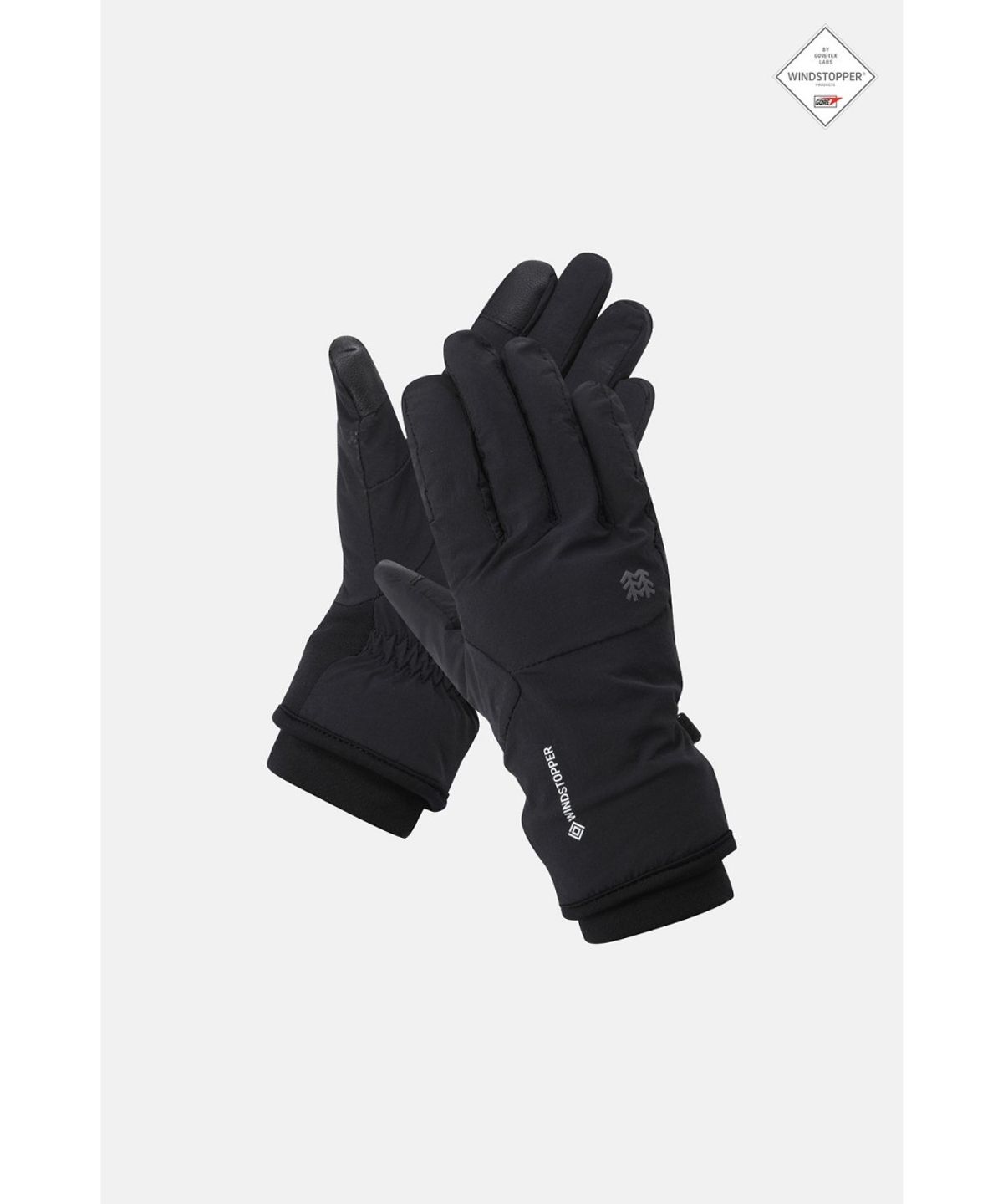 코오롱스포츠(KOLON SPORT) 고어윈드스토퍼 방풍 우븐 장갑 QEHFX26361BLK