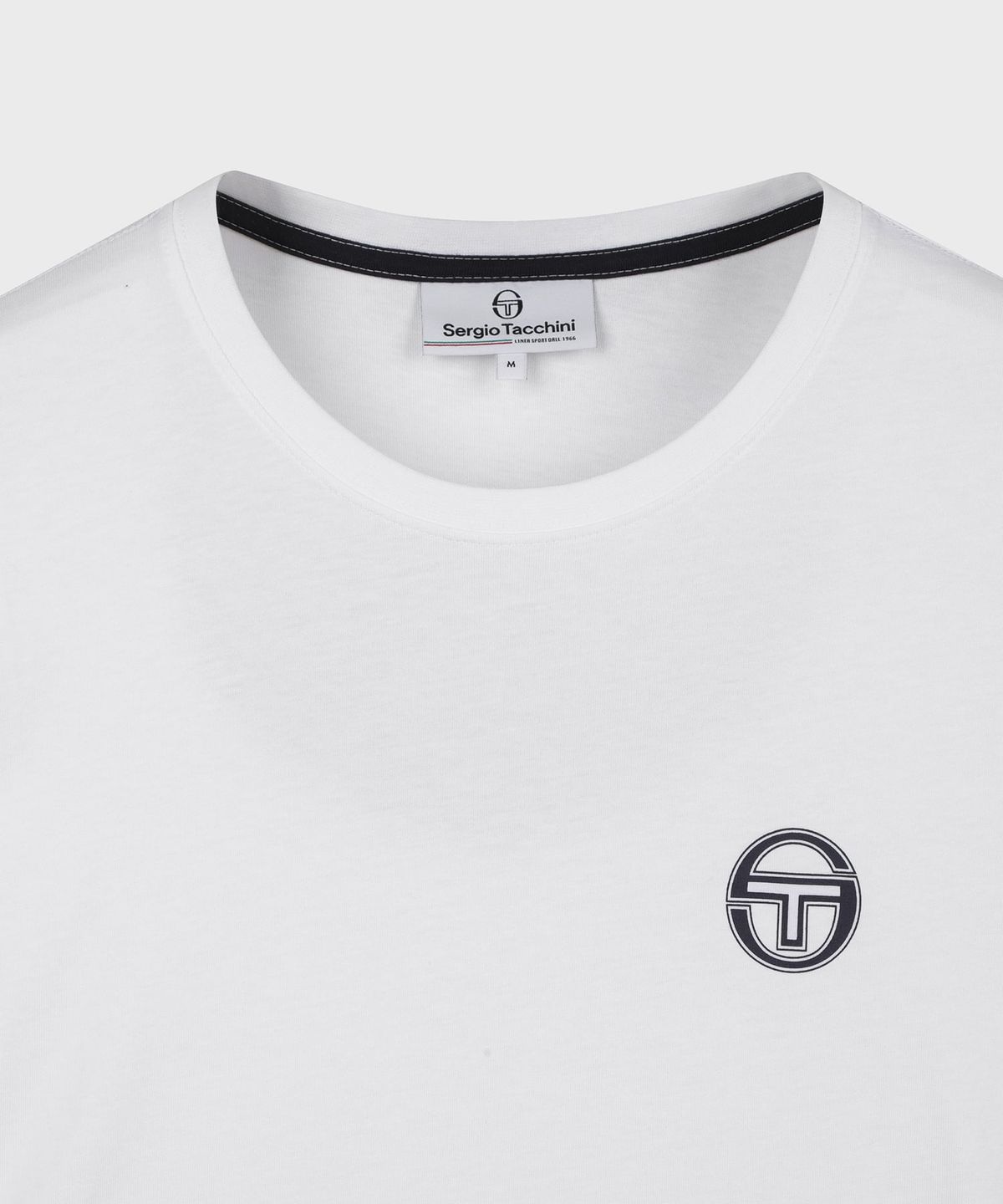세르지오 타키니(SERGIO TACCHINI) M 라파챠 백그래픽 티셔츠 (White)