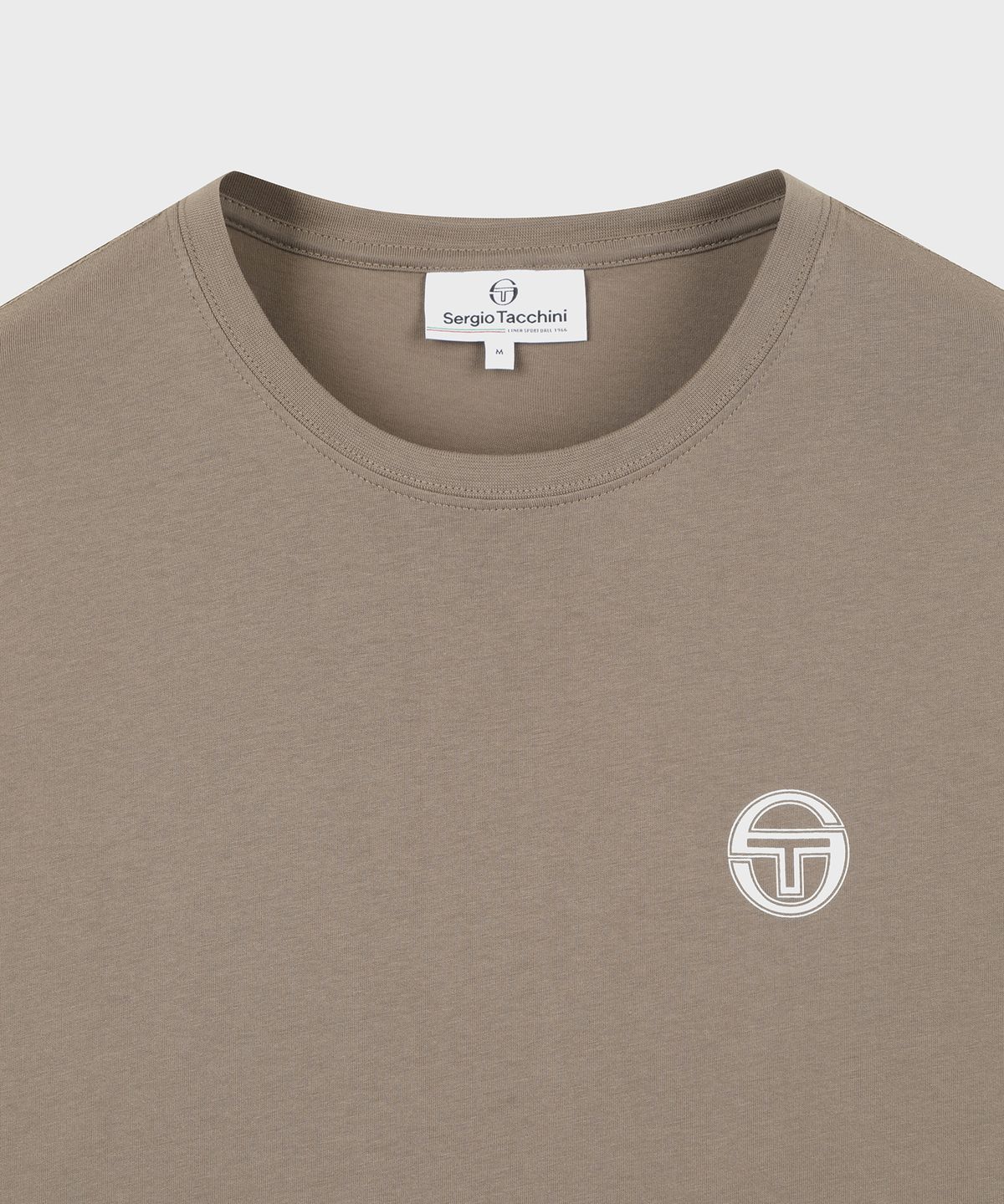 세르지오 타키니(SERGIO TACCHINI) M 라파챠 백그래픽 티셔츠 (Brown)