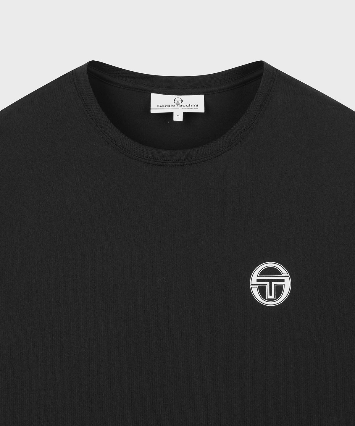 세르지오 타키니(SERGIO TACCHINI) M 라파챠 백그래픽 티셔츠 (Black)