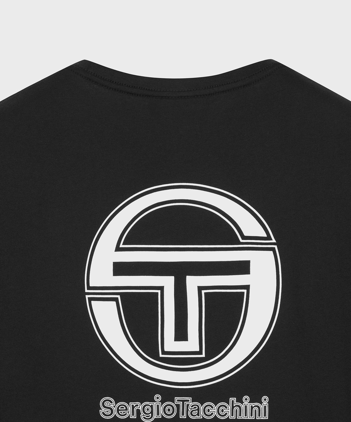 세르지오 타키니(SERGIO TACCHINI) M 라파챠 백그래픽 티셔츠 (Black)