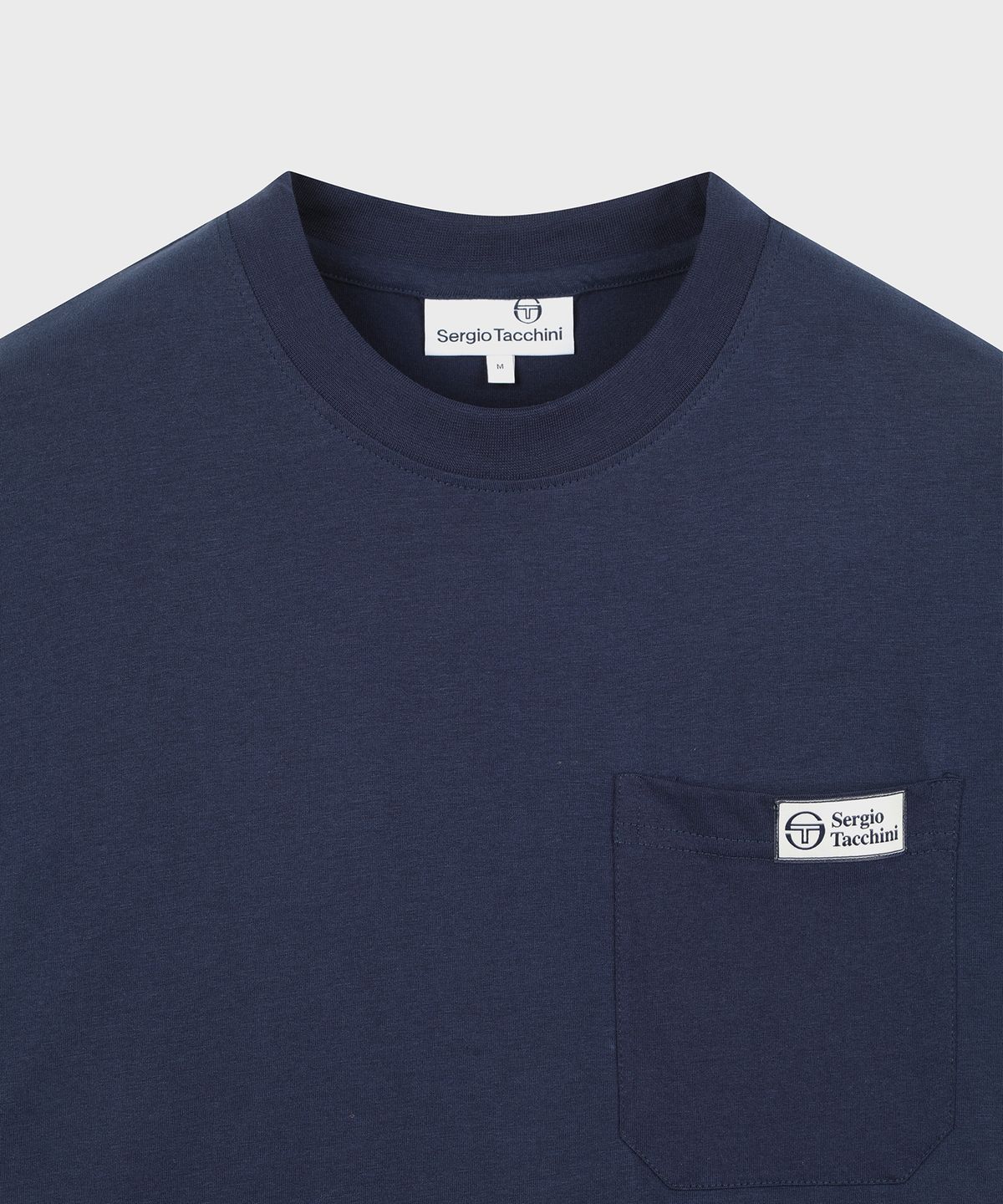 세르지오 타키니(SERGIO TACCHINI) M 포켓 티셔츠 (Navy)