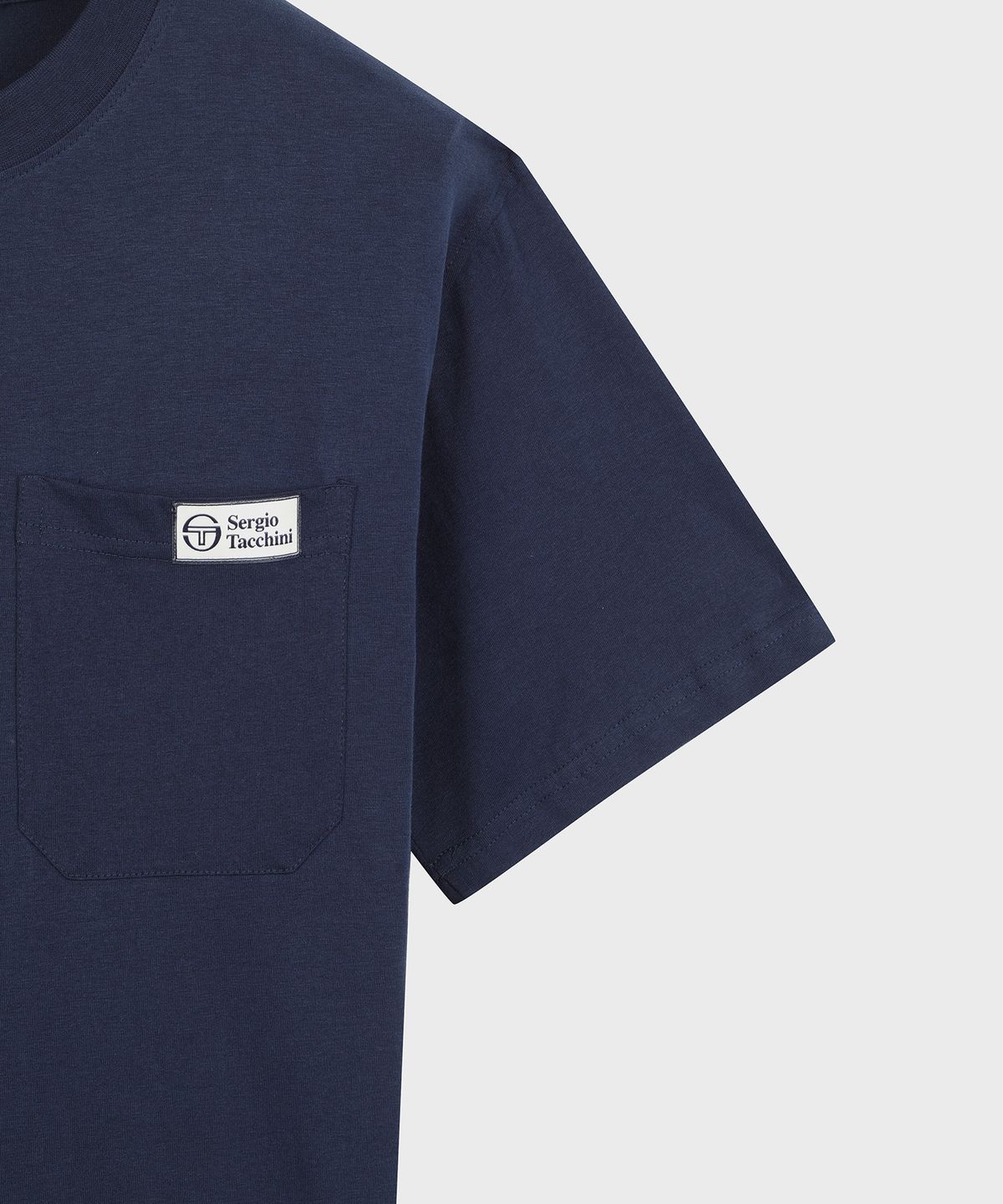세르지오 타키니(SERGIO TACCHINI) M 포켓 티셔츠 (Navy)