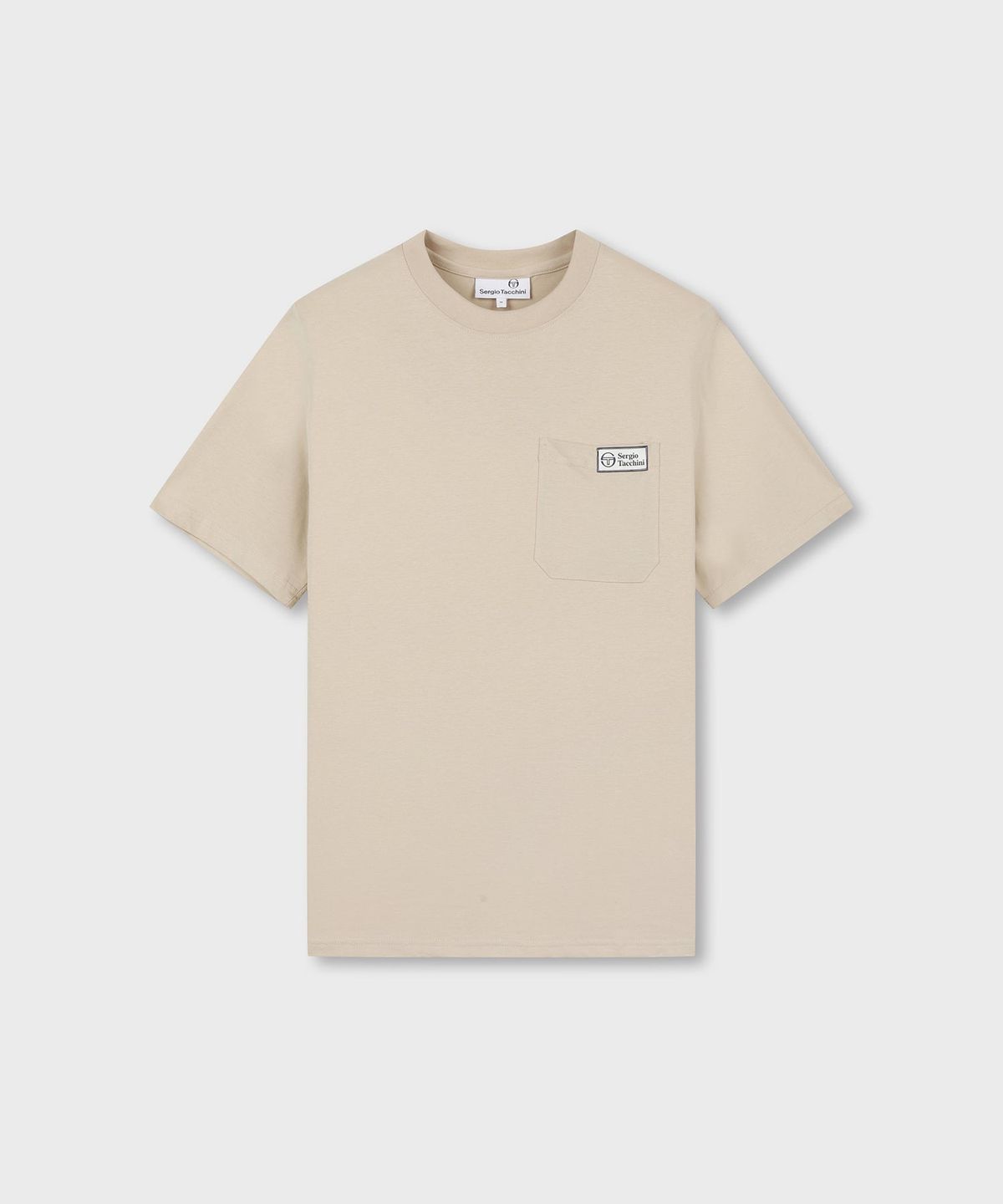 세르지오 타키니(SERGIO TACCHINI) M 포켓 티셔츠 (Beige)