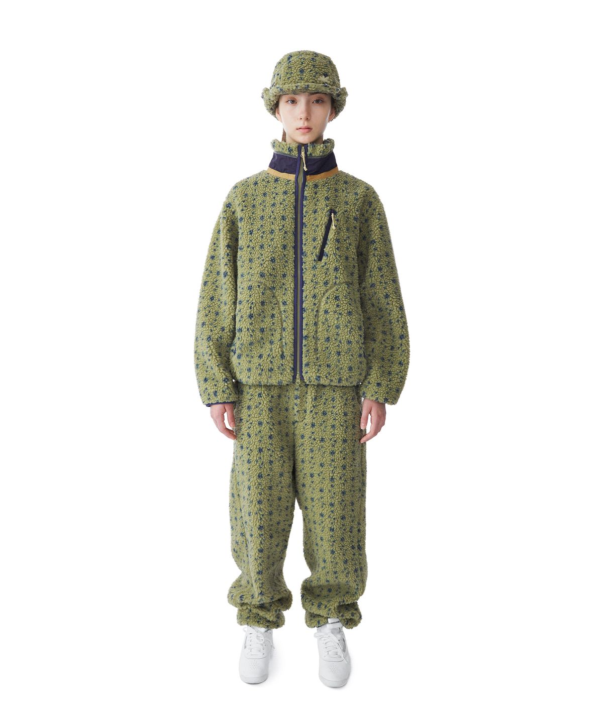 썬러브투어(SUNLOVETOUR) Kumo Sherpa Earflap Cap Light Olive
