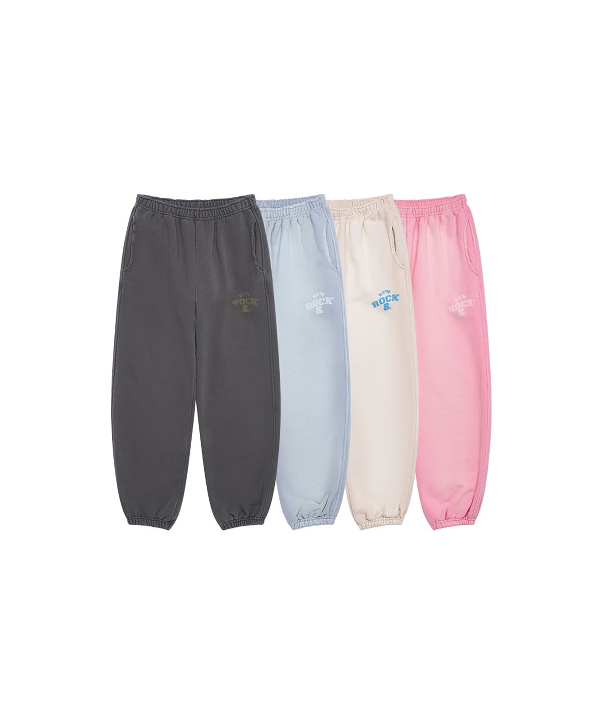 런레빗(RUNRABBIT) Rock Damage Jogger Pants