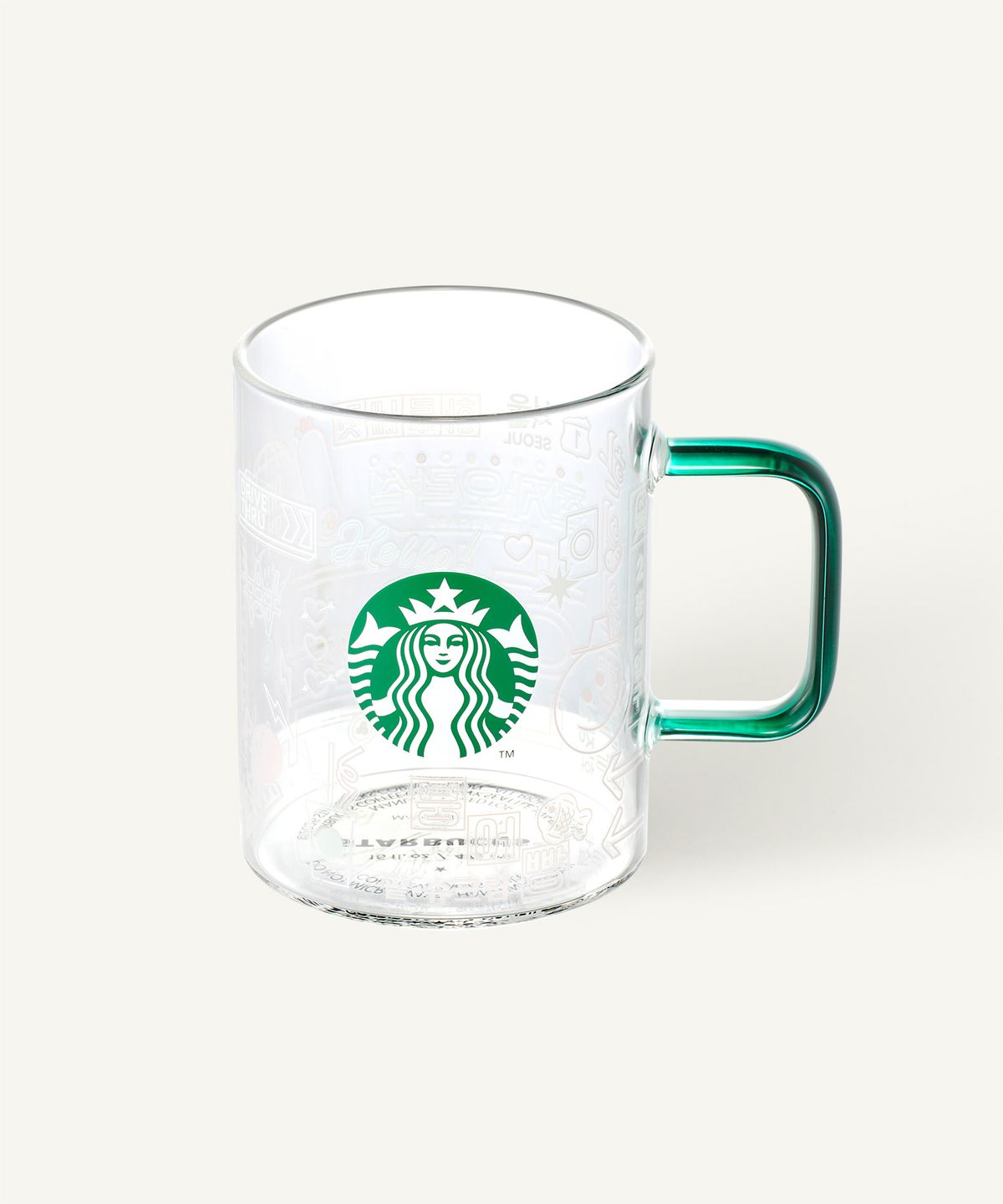스타벅스(STARBUCKS) 한글 시온 글라스 473ml