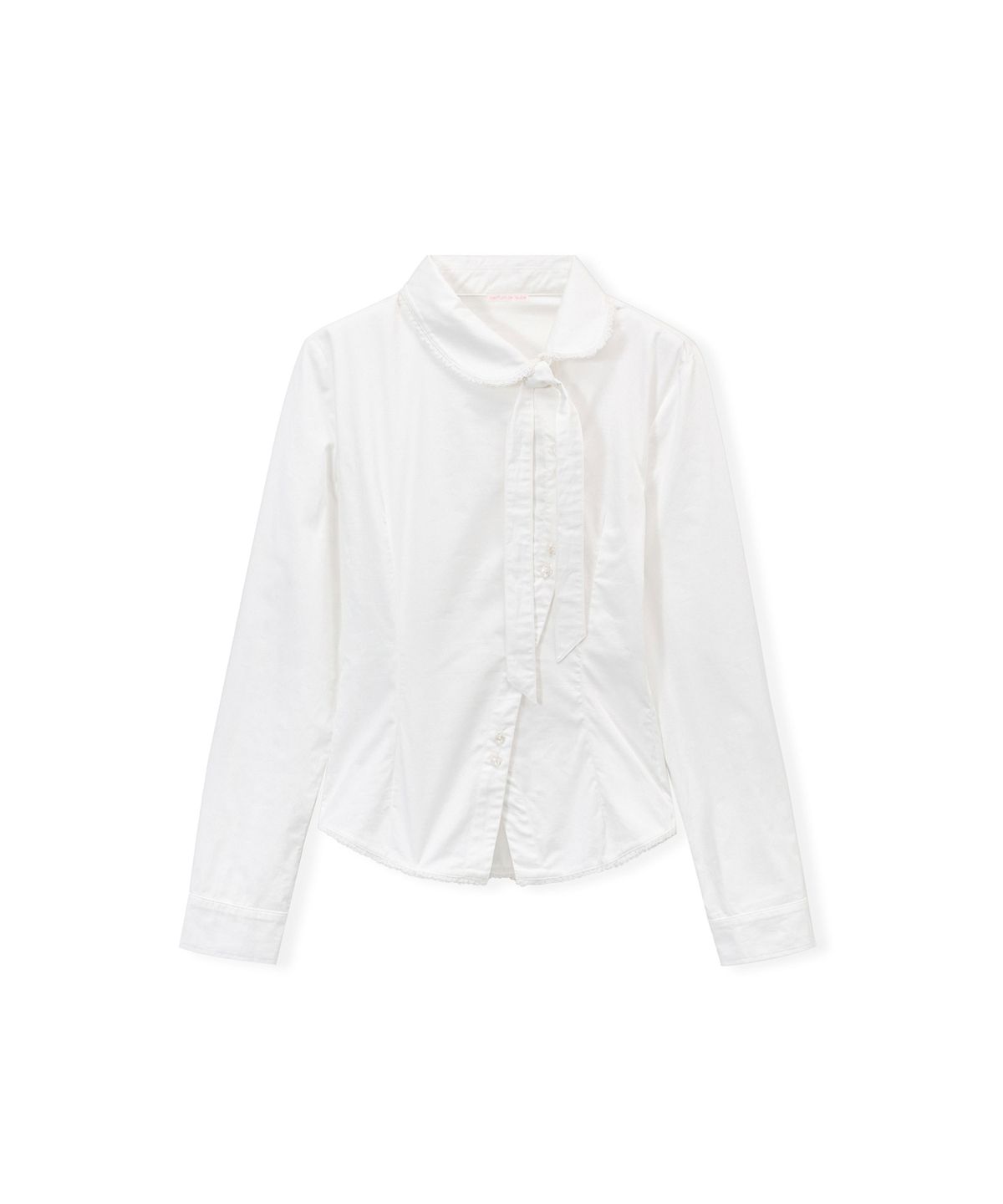 파퓸드로브(PARFUM DE LAUBE) Lucy Tie Blouse White