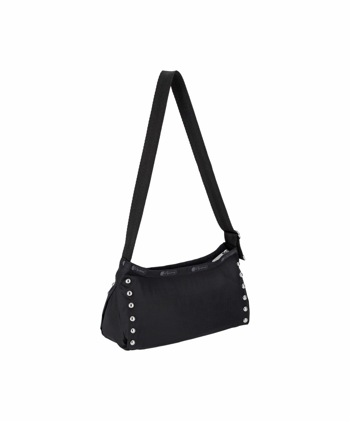 레스포색(LESPORTSAC) 블랙 스터드 E/W 스몰 숄더백 [2966.LE26]