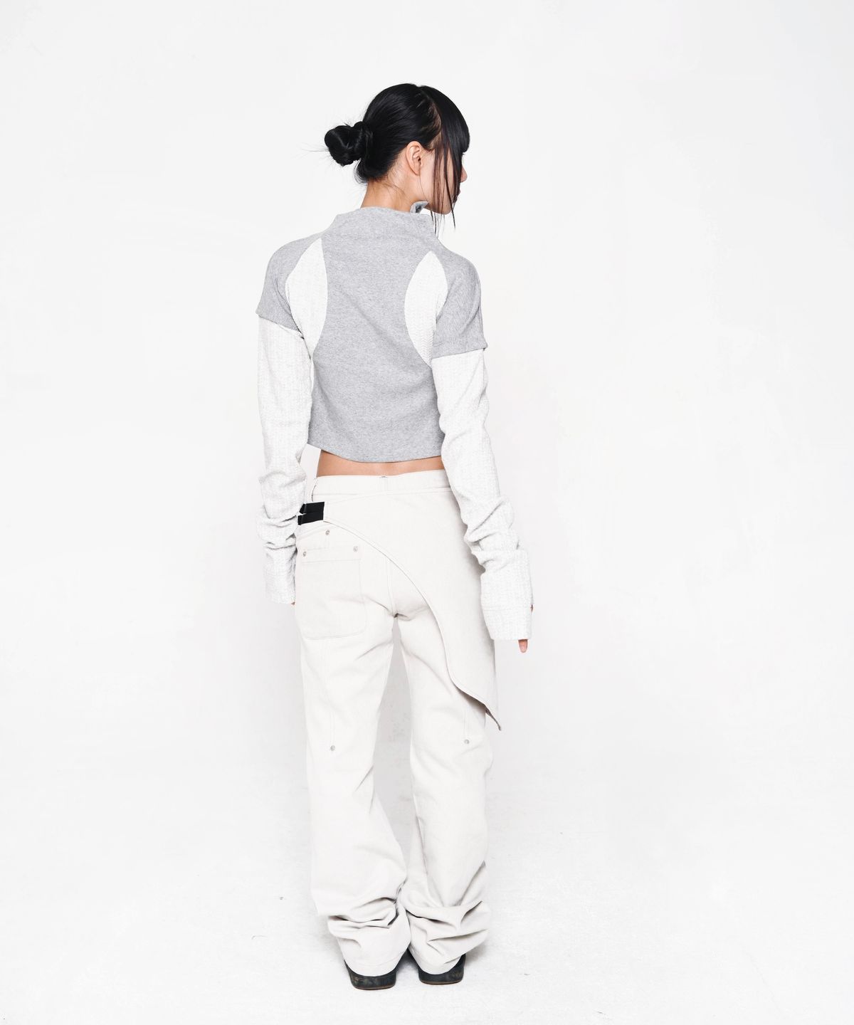 미스테페넘(MYSTEPHENM) VOL. 5.0 Layered Sleeve GY